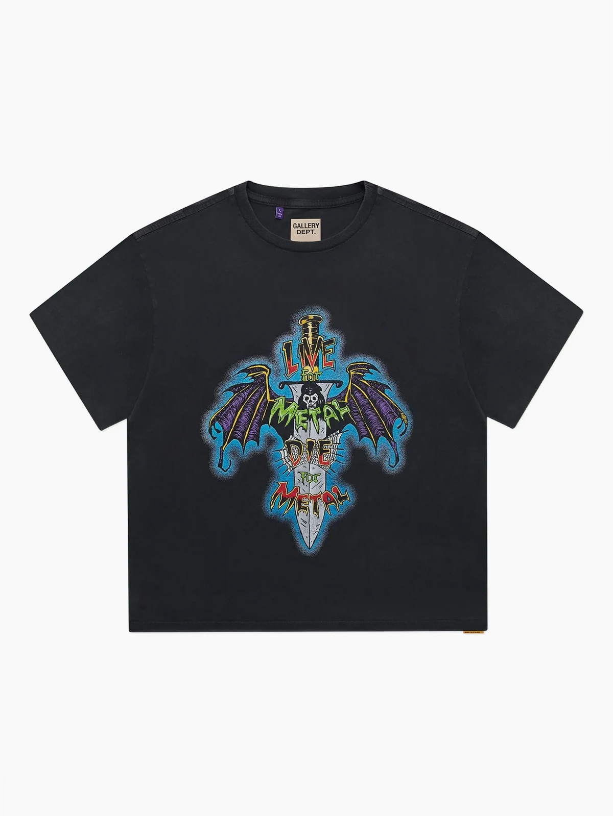 Live For Metal cotton T-shirt