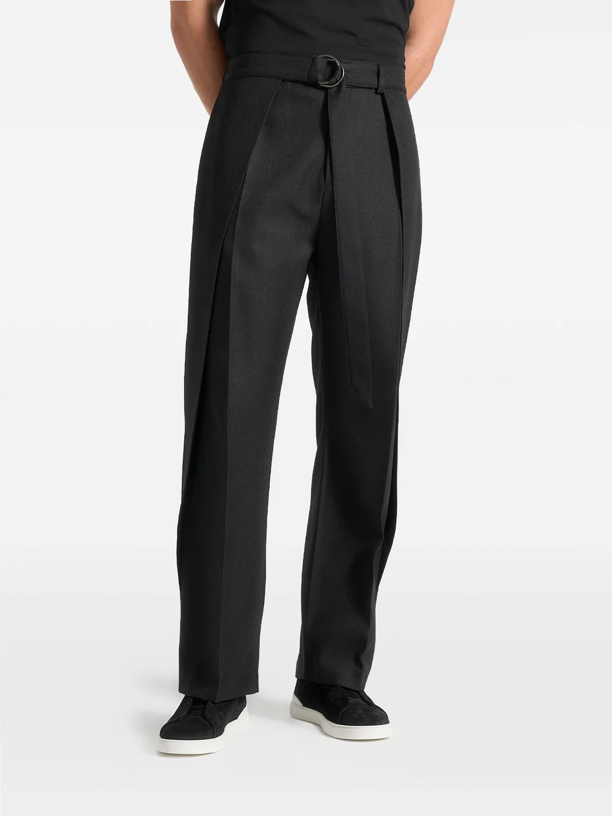 Charles Wrap Leg tailored trousers