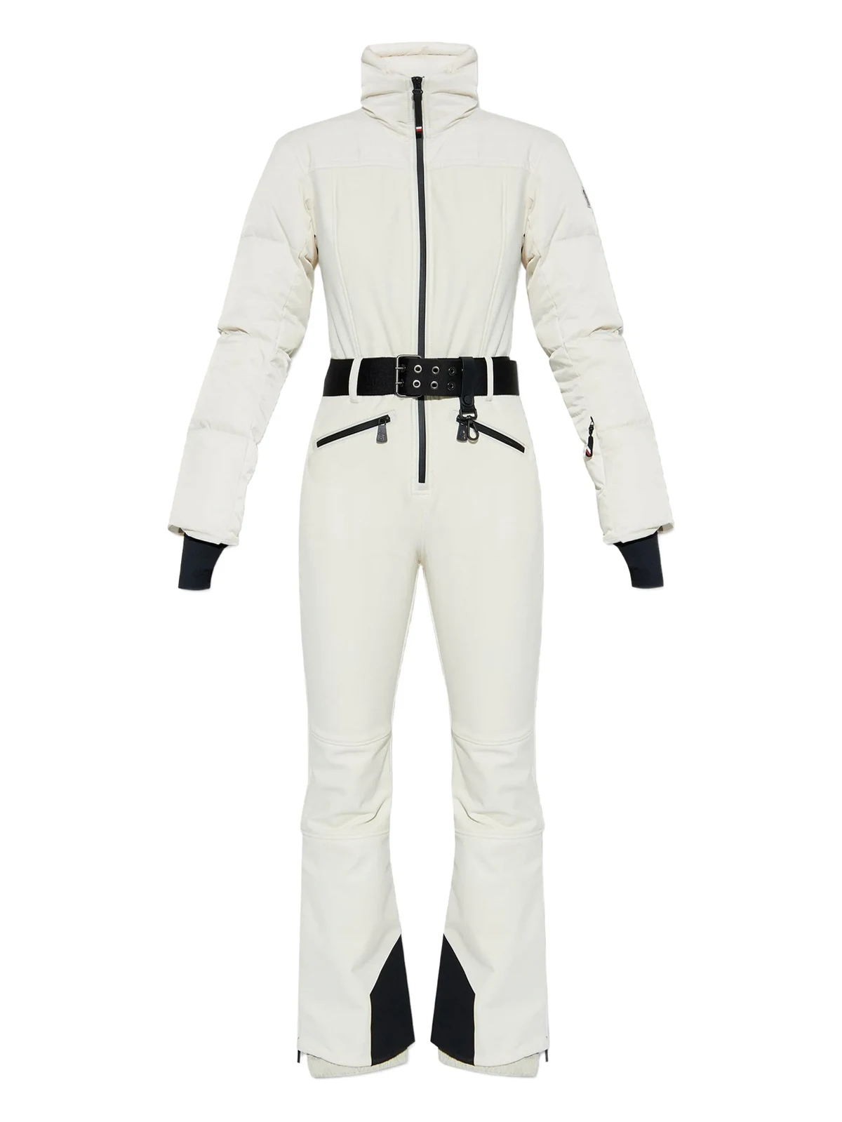 belted ski suit