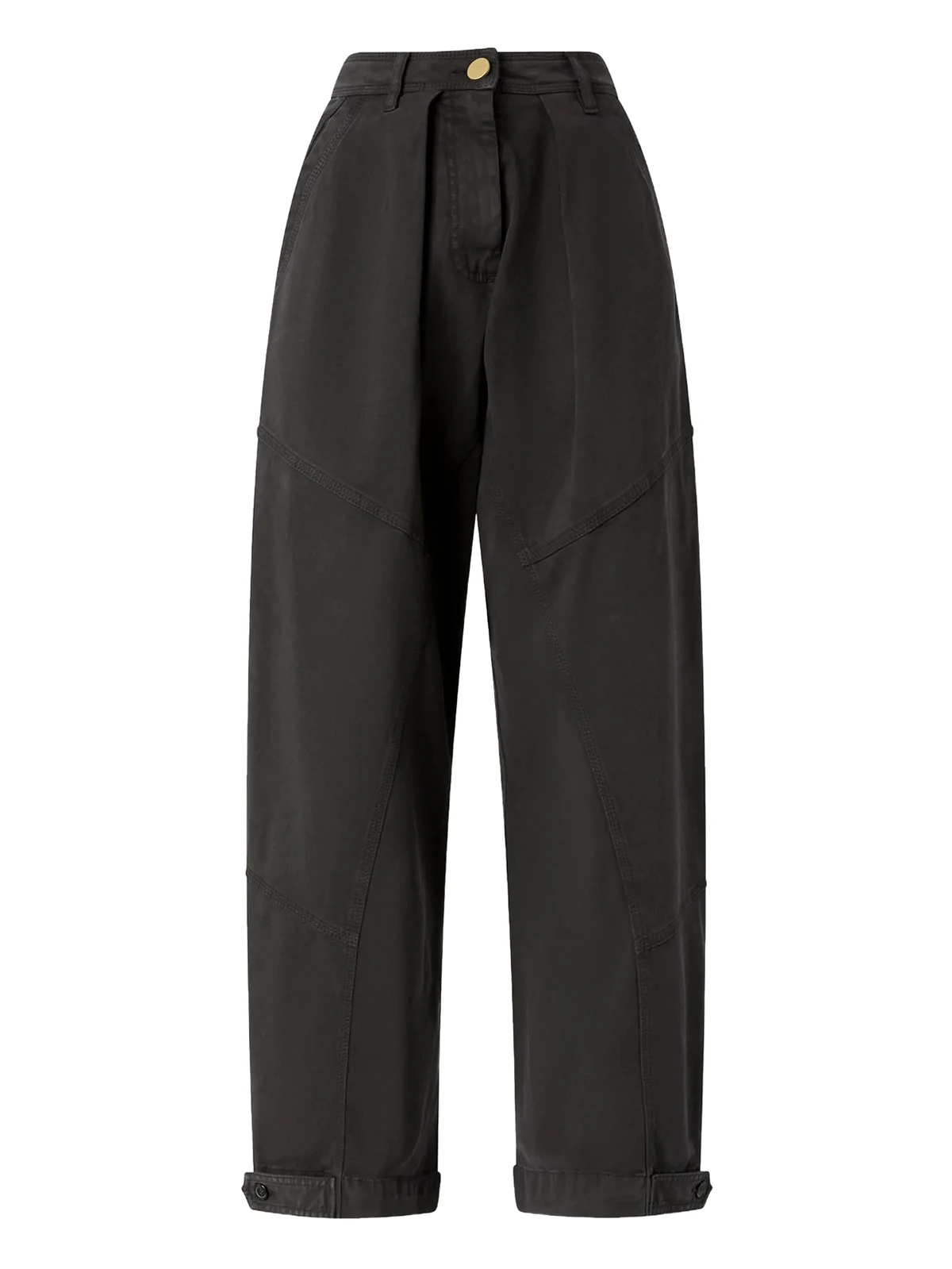 seam detail trousers