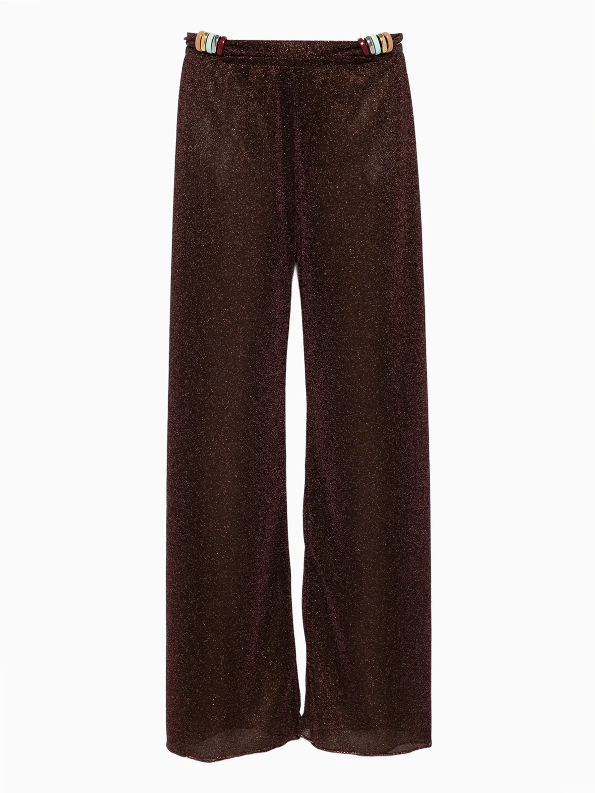beaded detail trousers