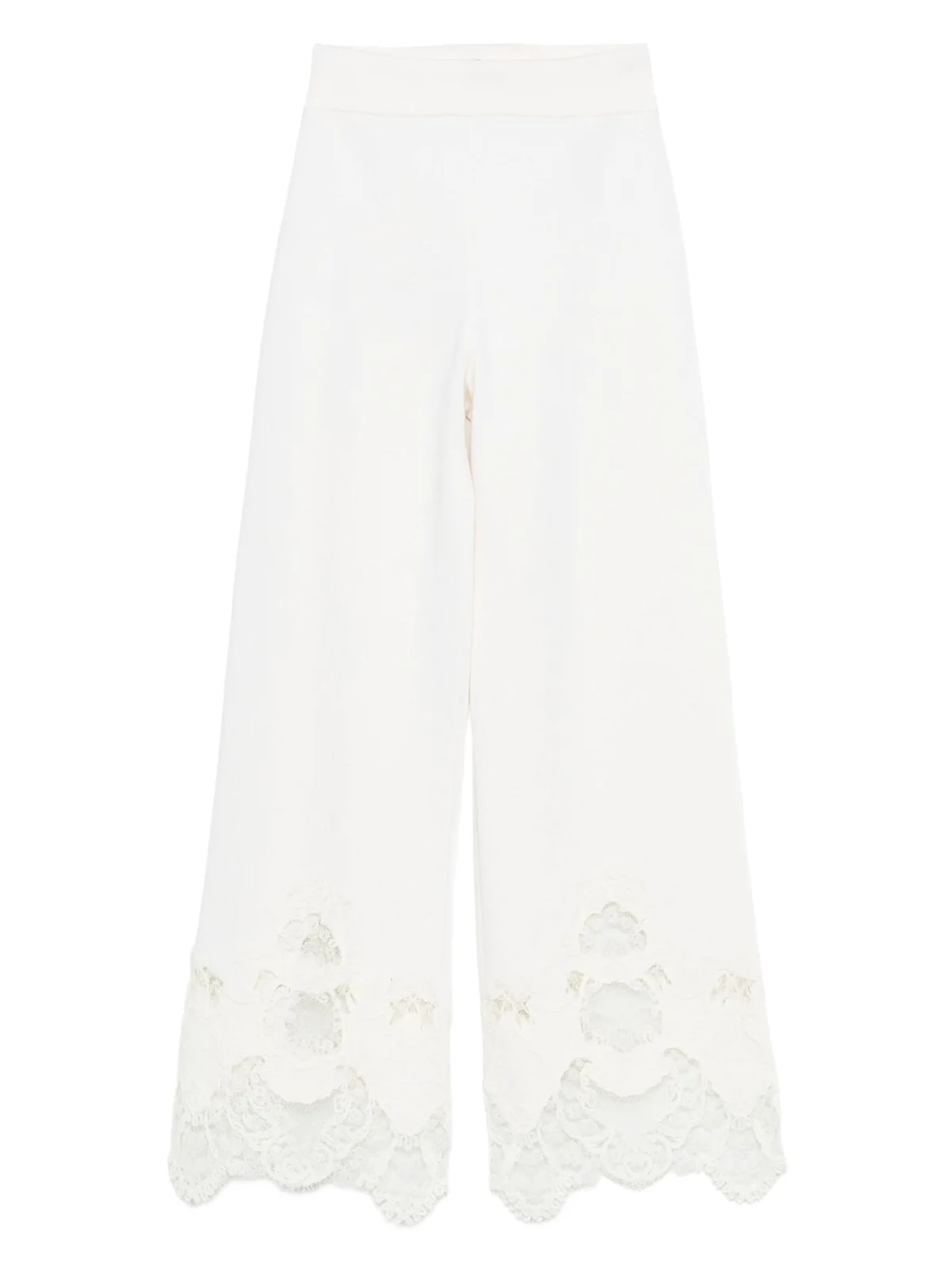 Hose mit Spitzendetail