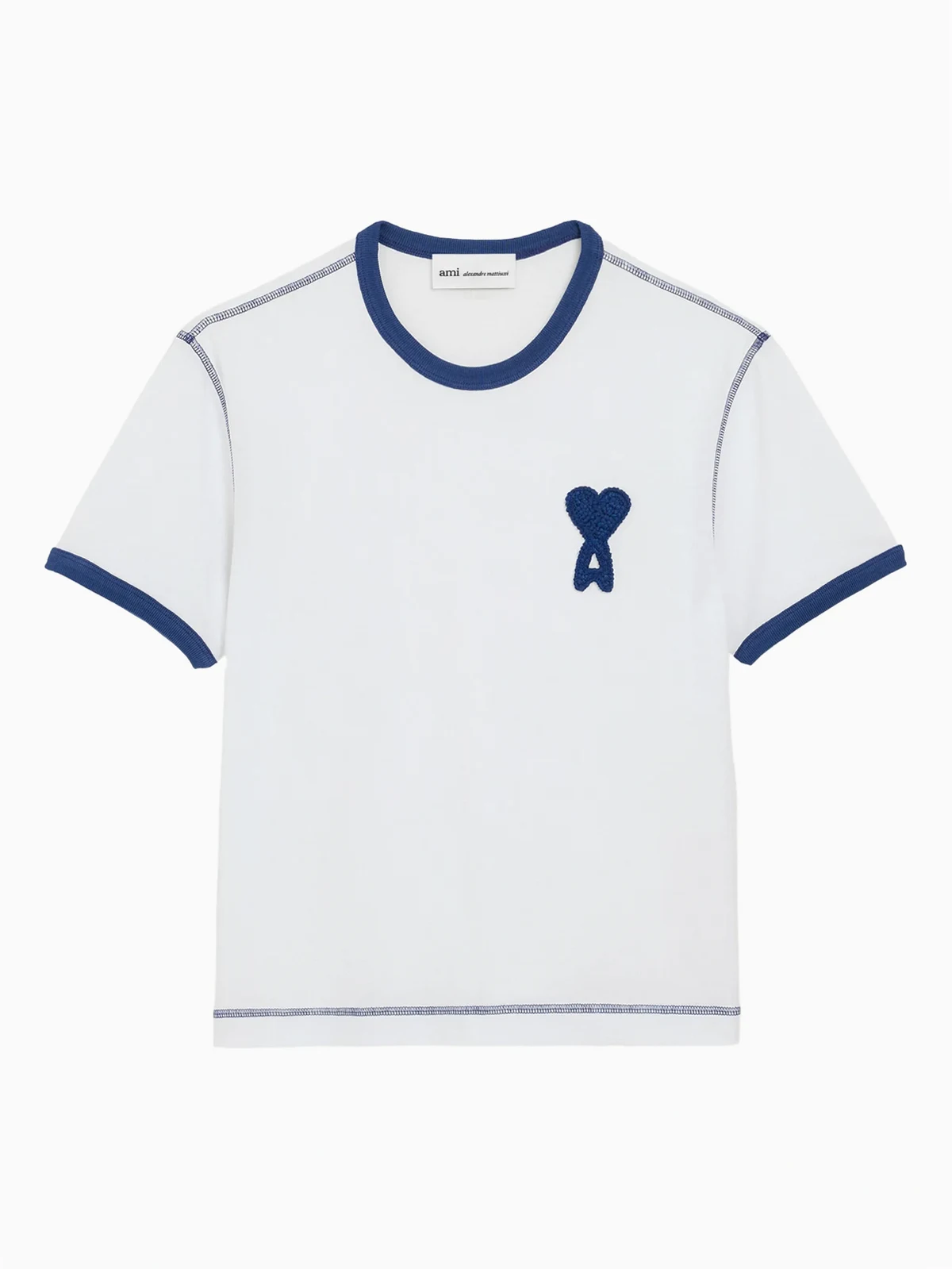 Ami De Coeur crochet patch T-shirt