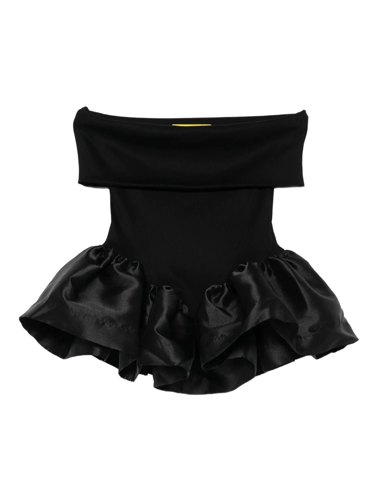 off-shoulder peplum top