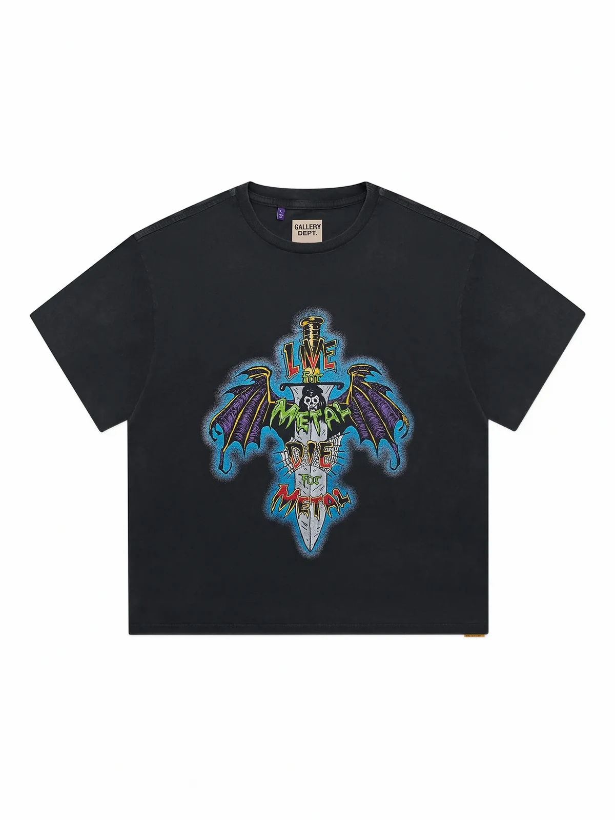 Live For Metal cotton T-shirt