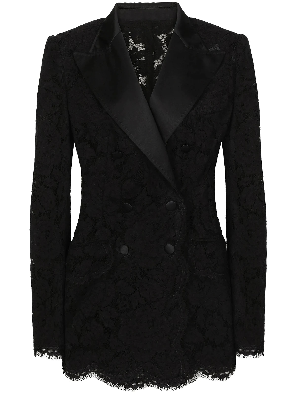 DNA floral lace blazer jacket