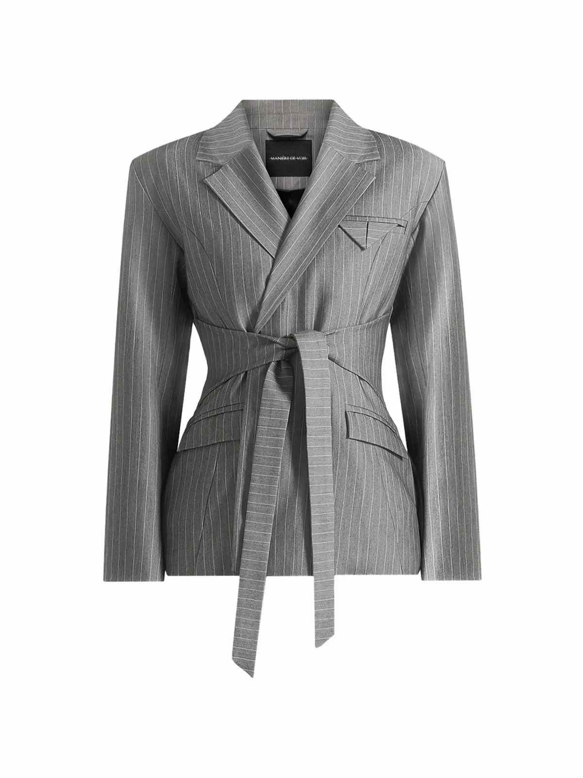 Delphine Blazer mit Nadelstreifen