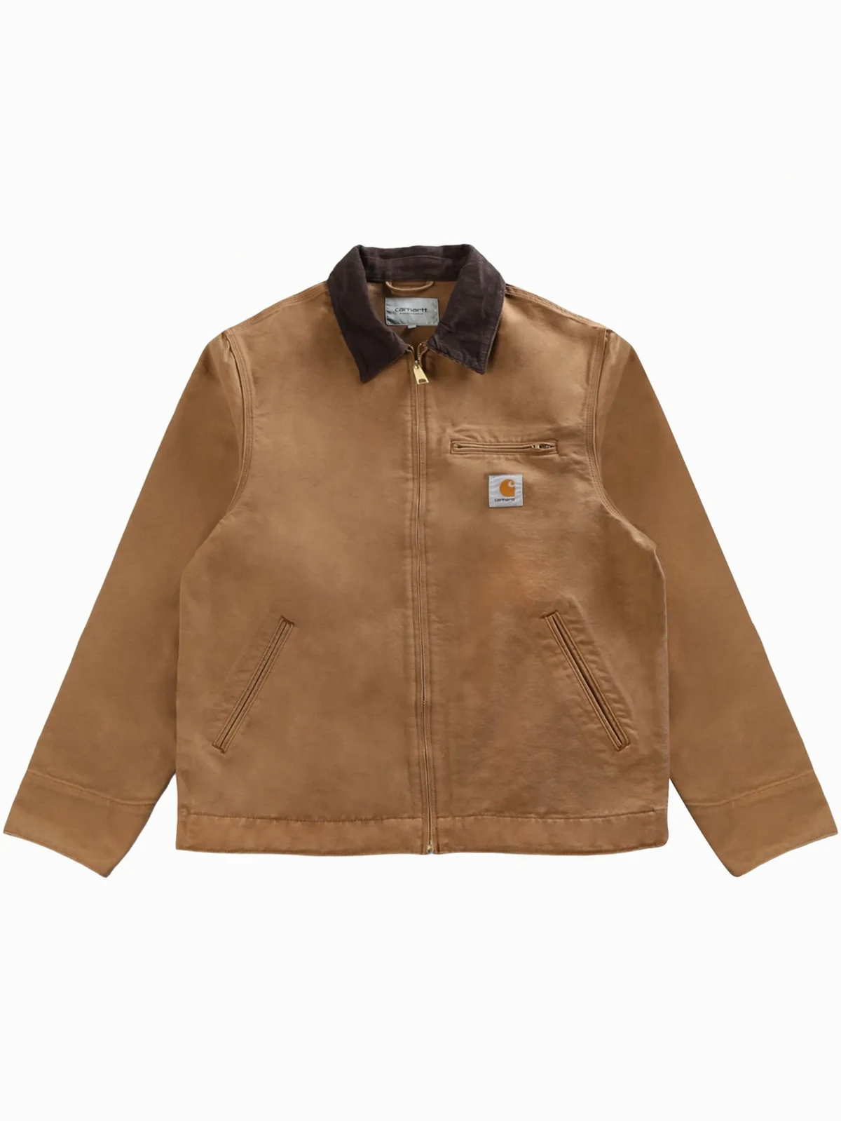 Detroit corduroy collar zipped jacket