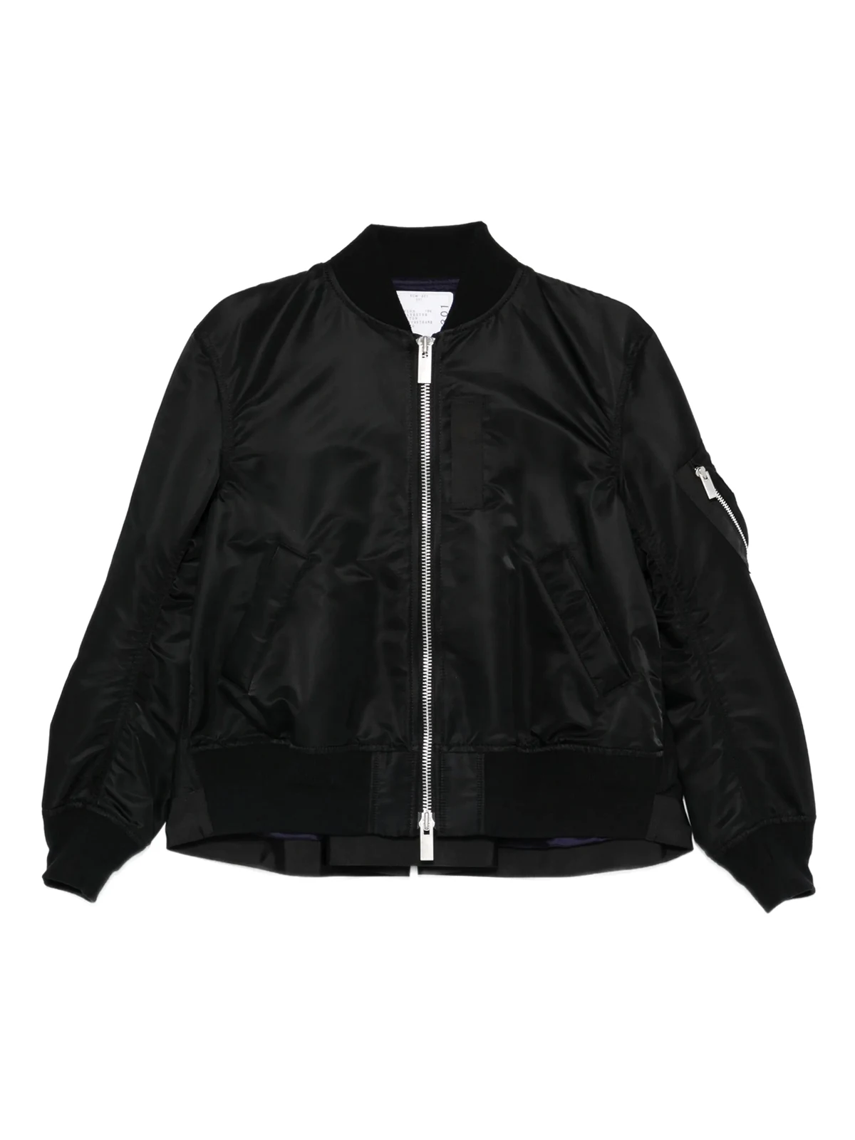 Bomberjacke mit Falten