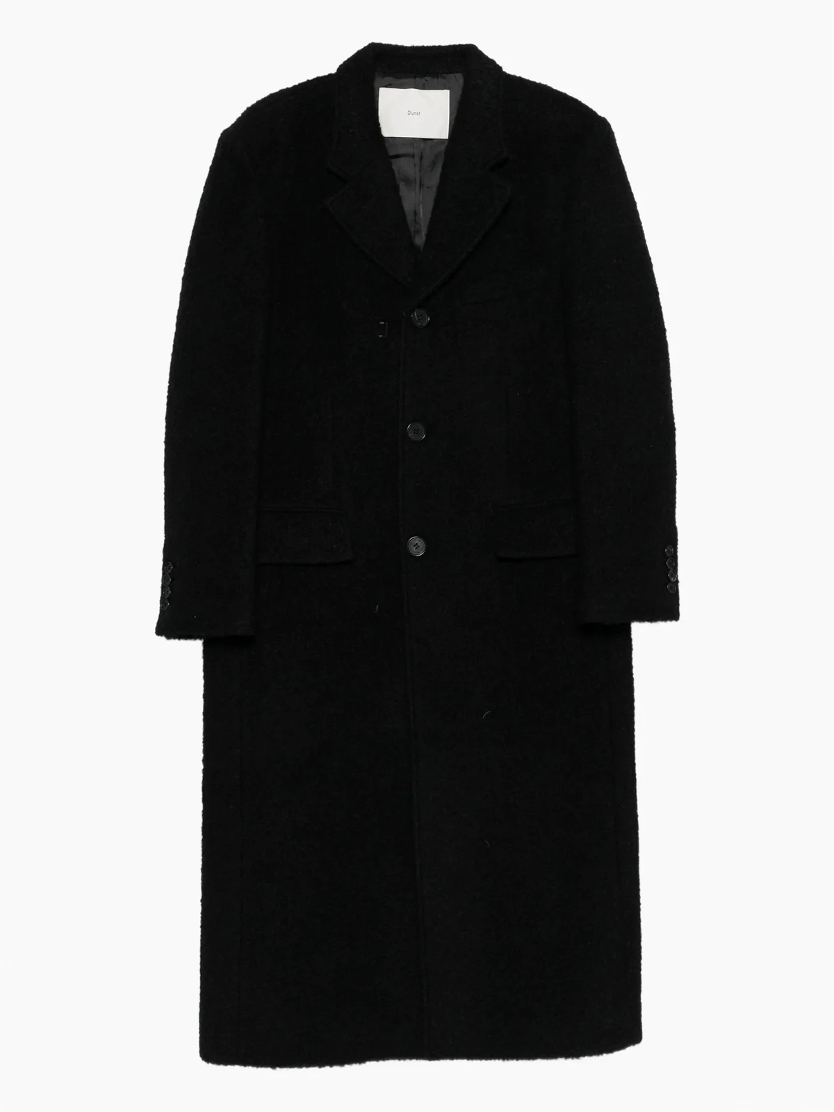 single-breasted coat