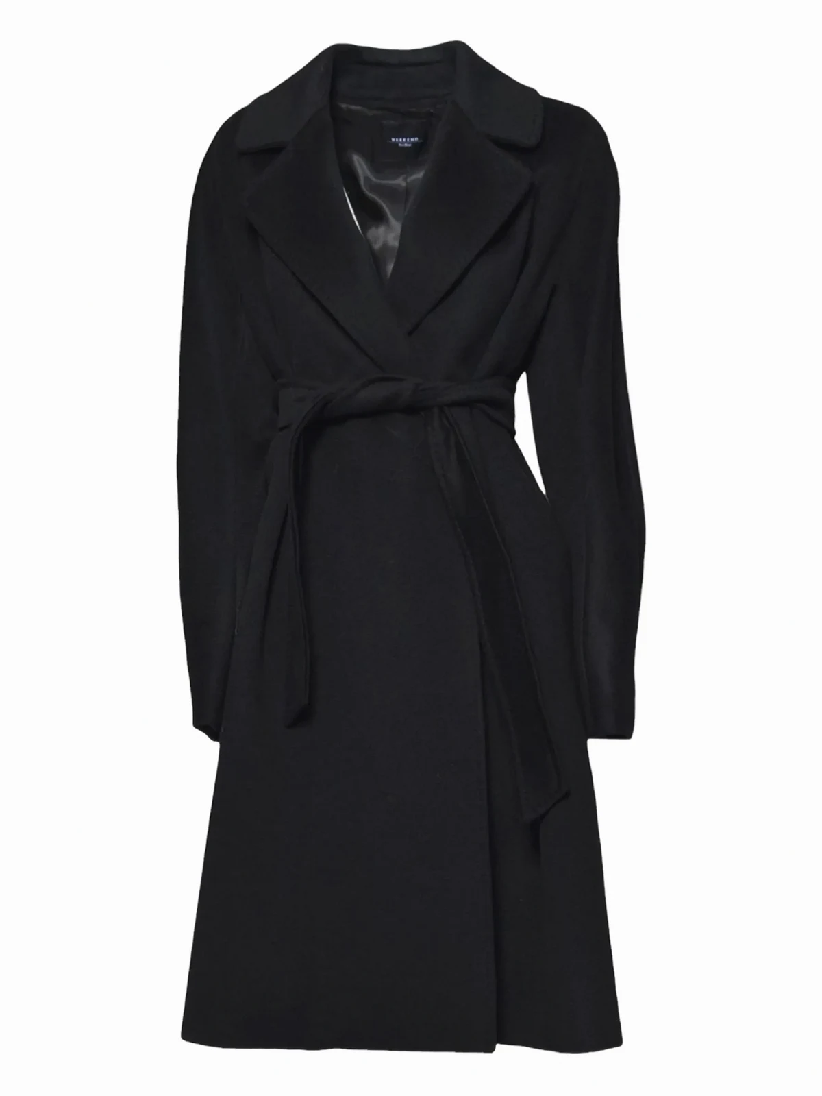 Gewickelter Mantel mit Gürtel