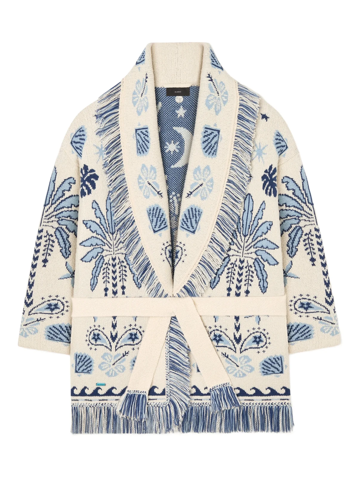 Echoes Of The Island belted cardi-coat