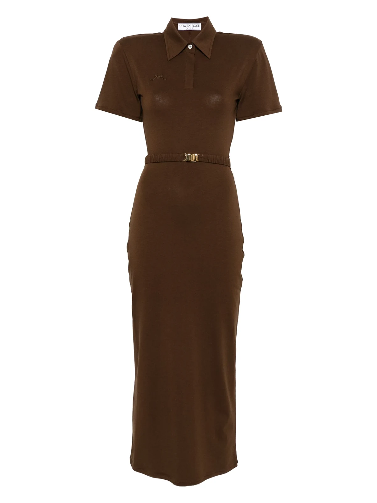 Midikleid mit kurzen Ärmeln