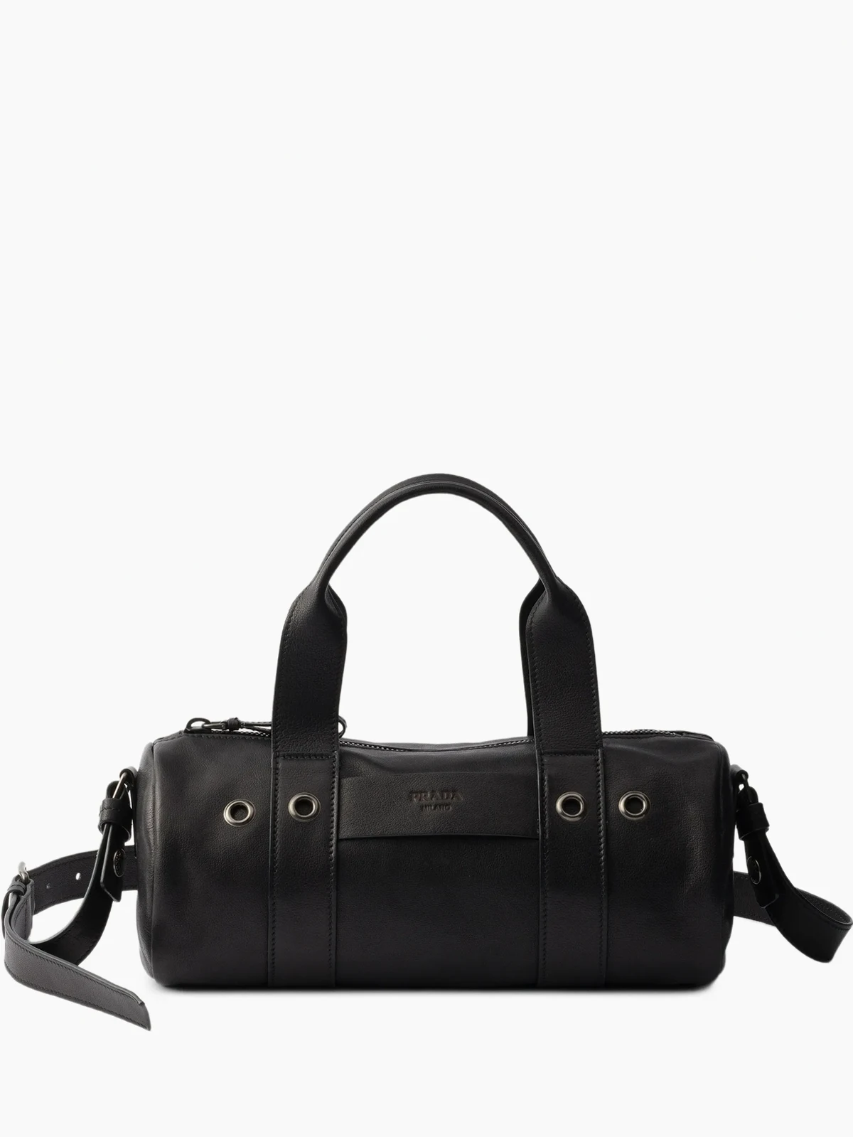large Route leather tote bag
