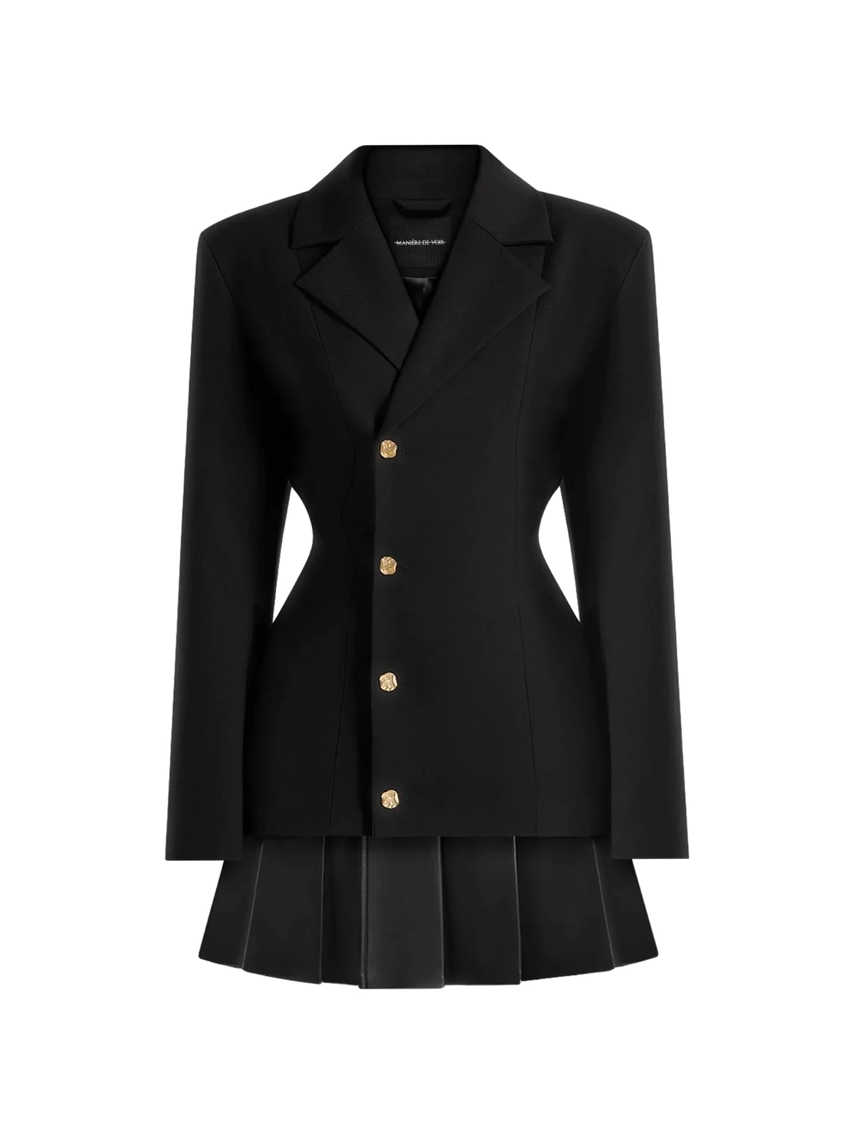 Nicole Minikleid mit Falten