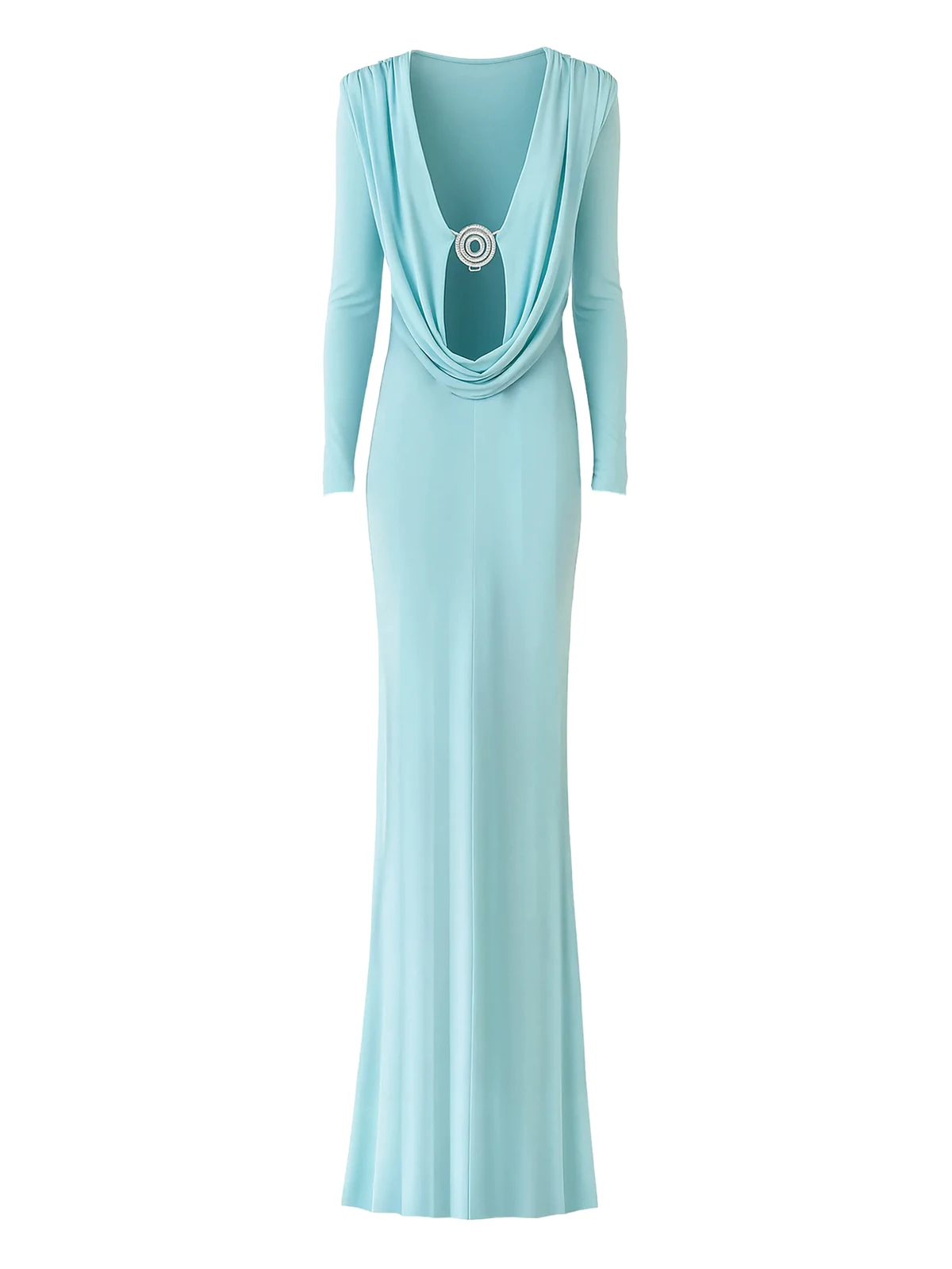 Camillea Maxikleid mit Kristallverzierung