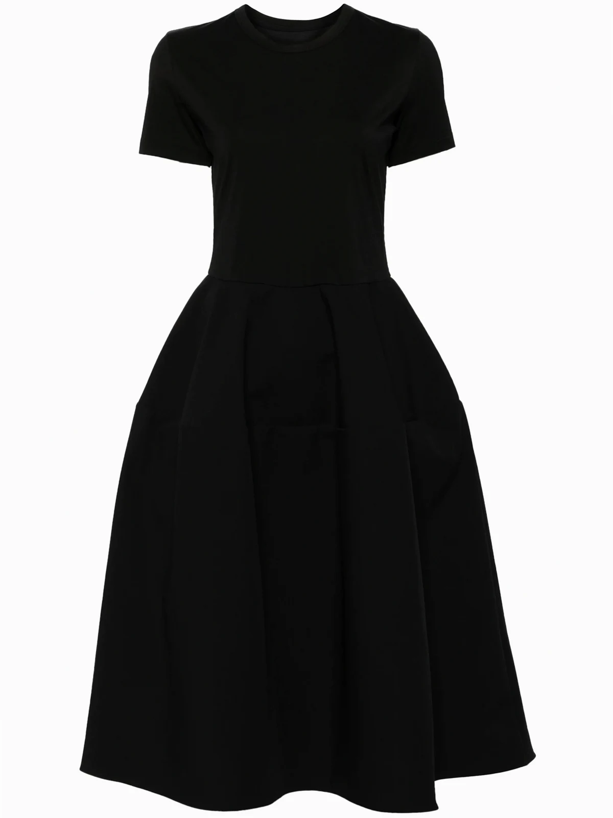 design inspired short sleeved dress