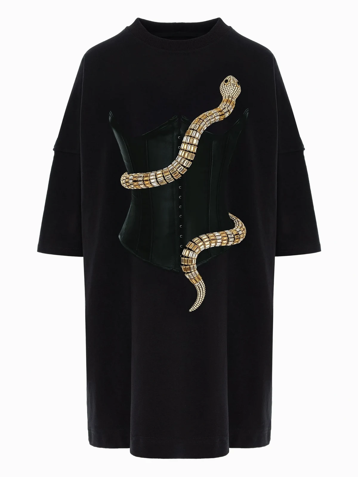 Eva printed mini dress