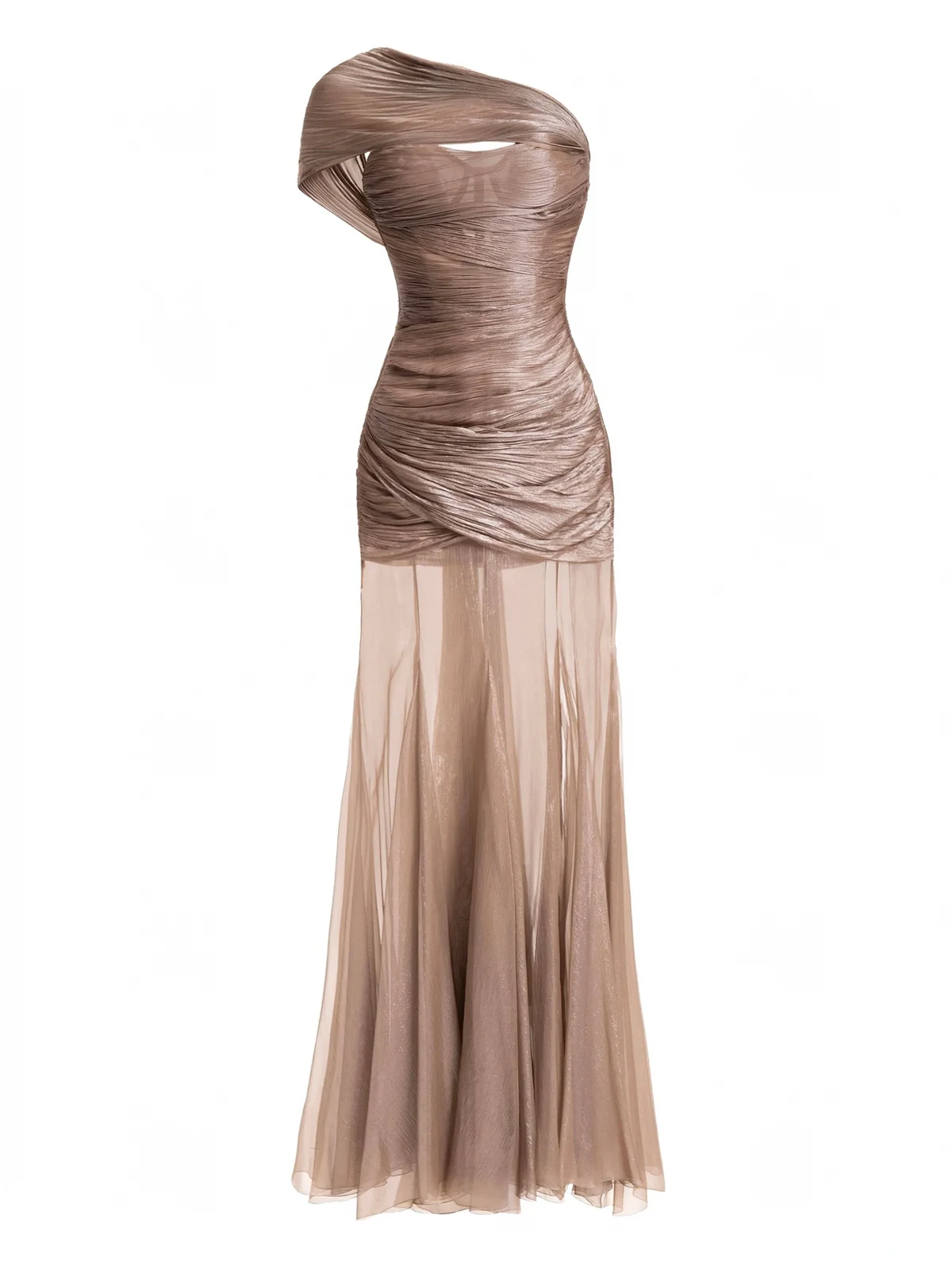 Marimar One-Shoulder-Kleid