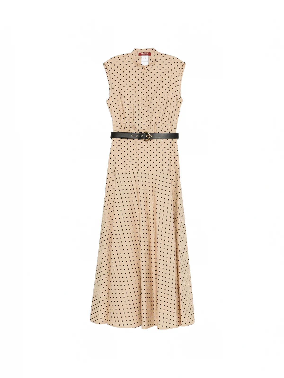 Midikleid mit Polka Dots