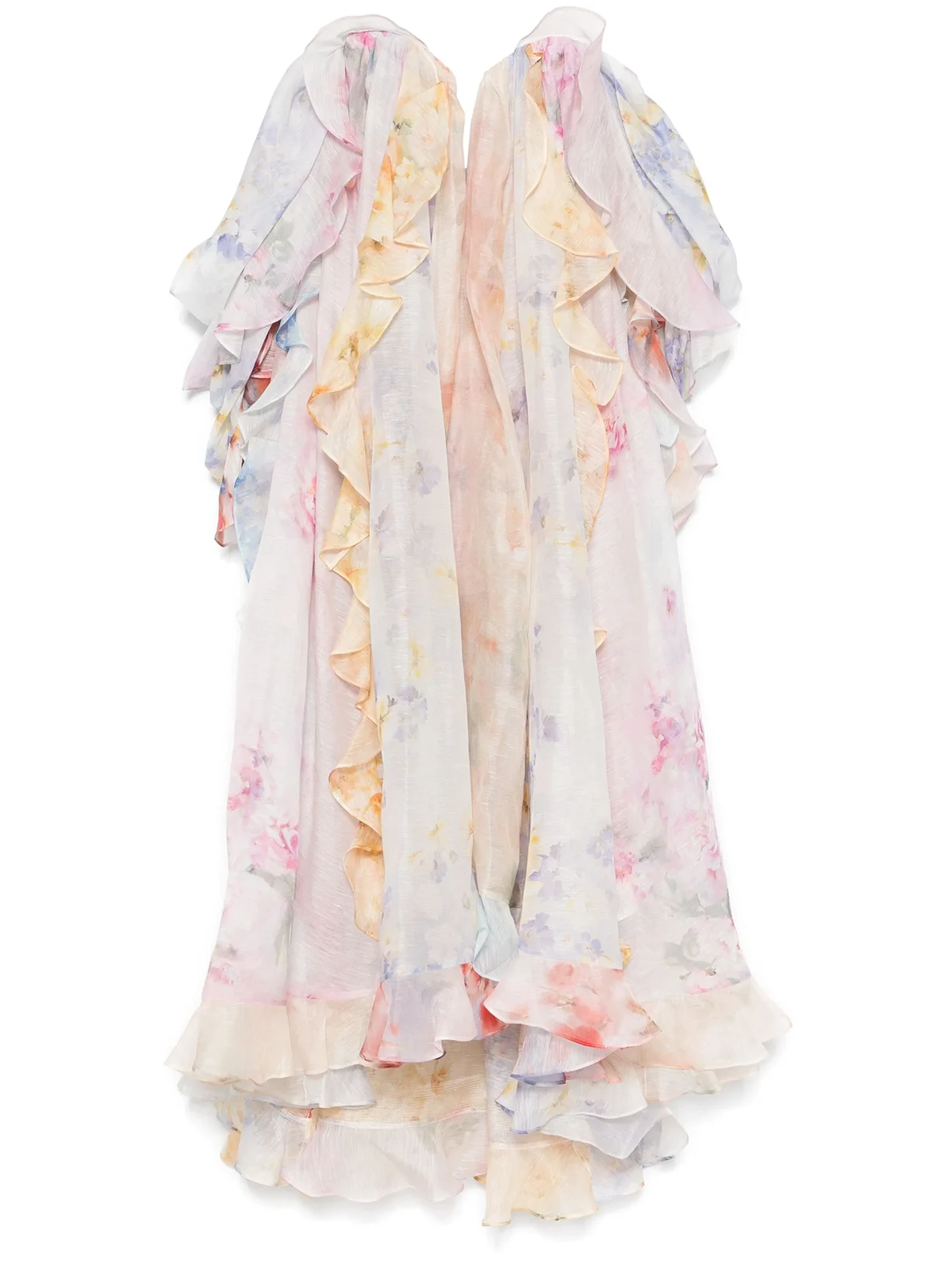 Trägerloses Maxikleid