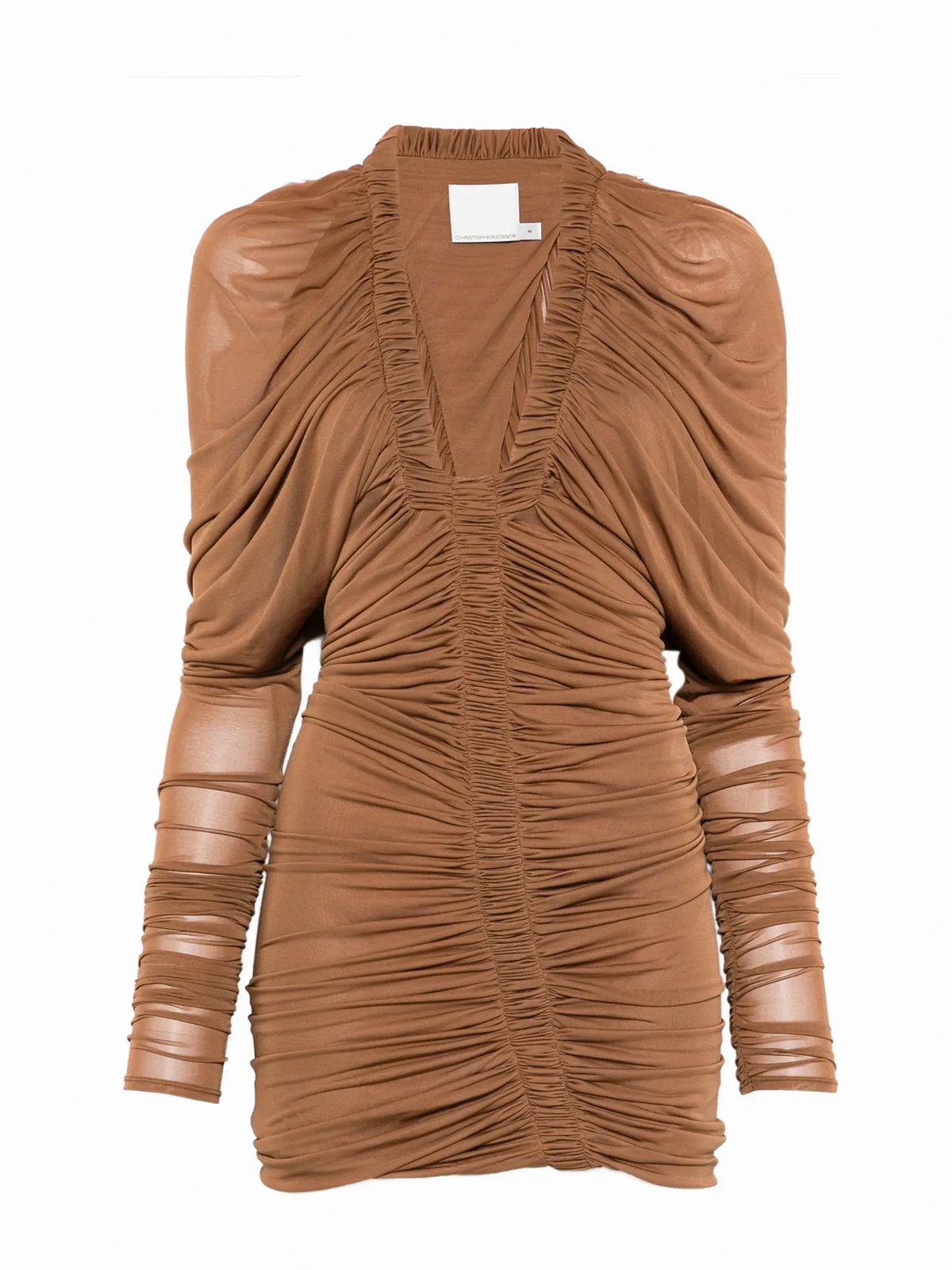 Orion LS long-sleeve mini dress