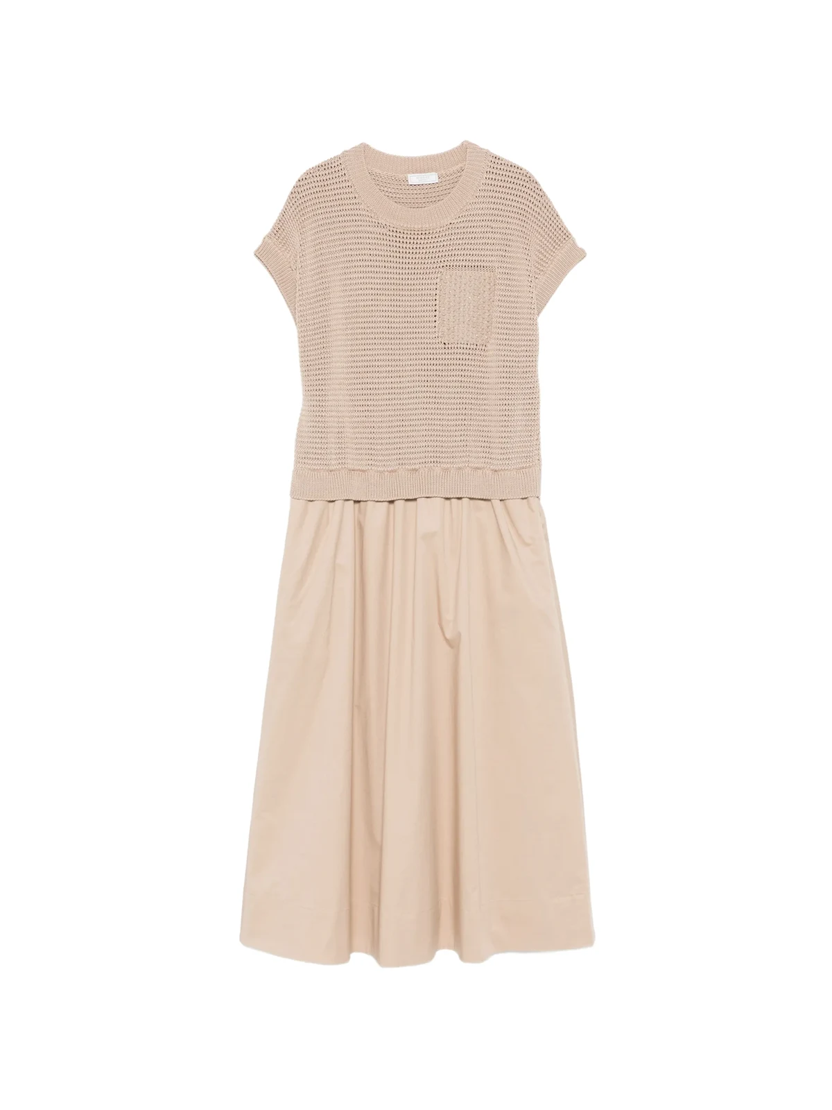 Strickkleid mit Taschen