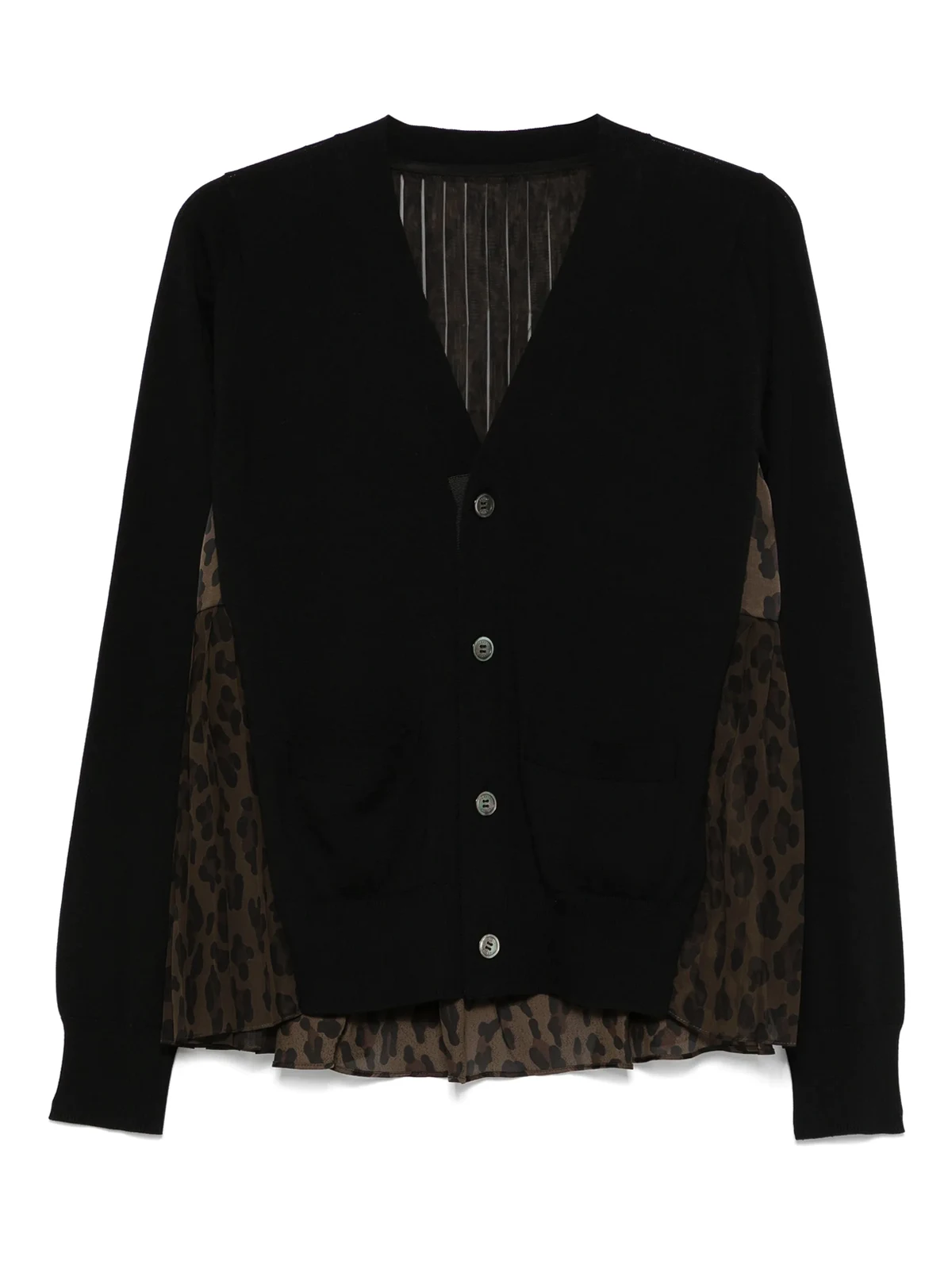 Cardigan mit Einsätzen