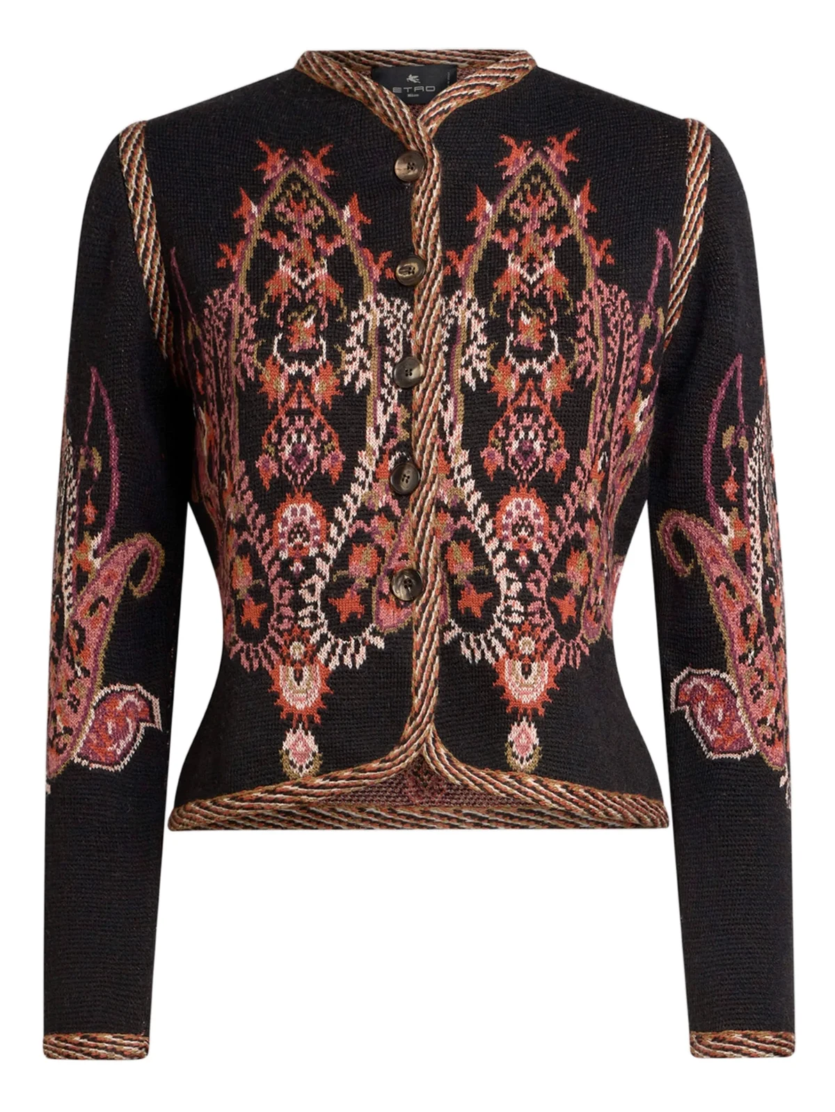 Cardigan mit Paisleymuster