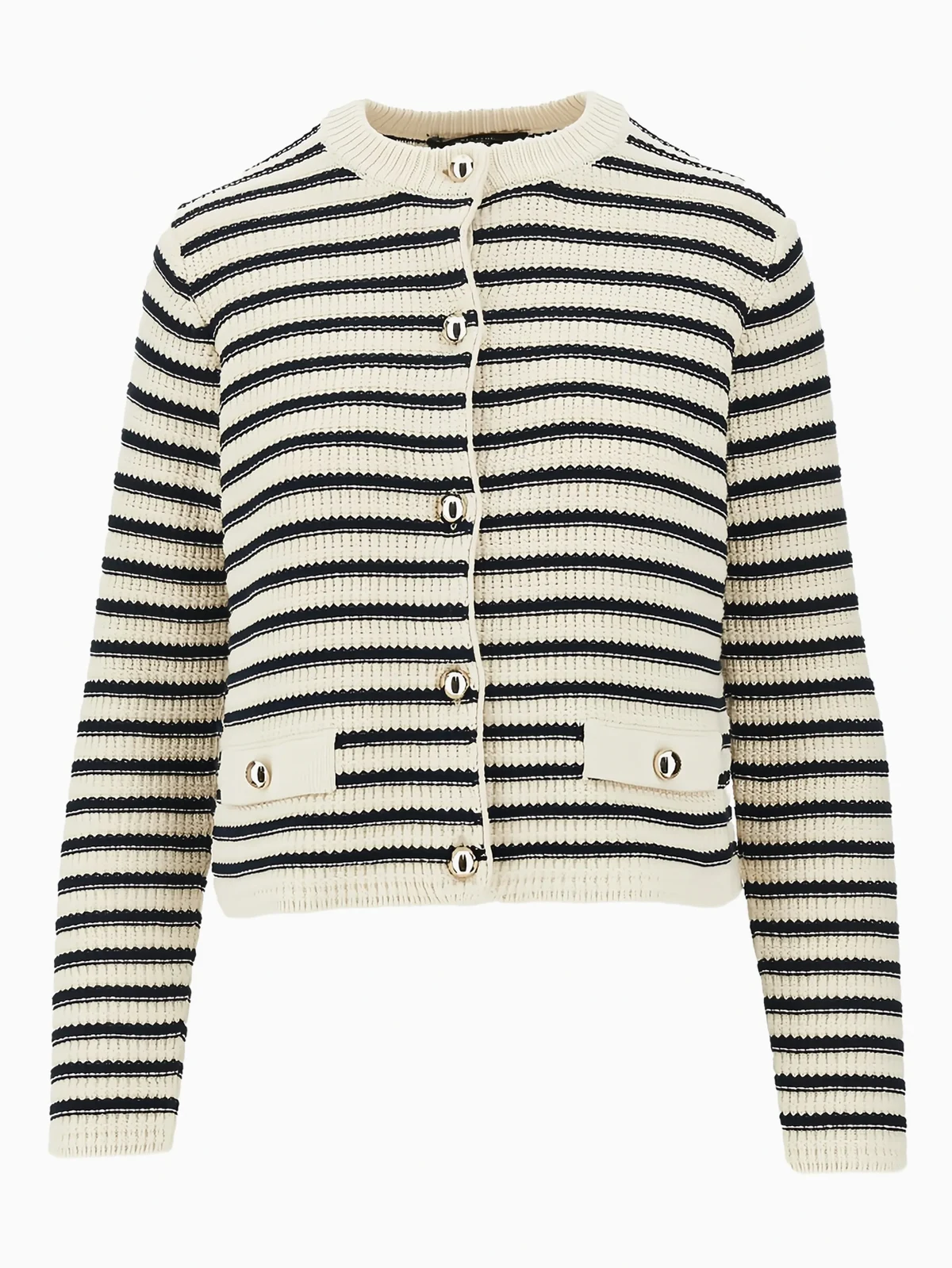 Gestreifter Cardigan