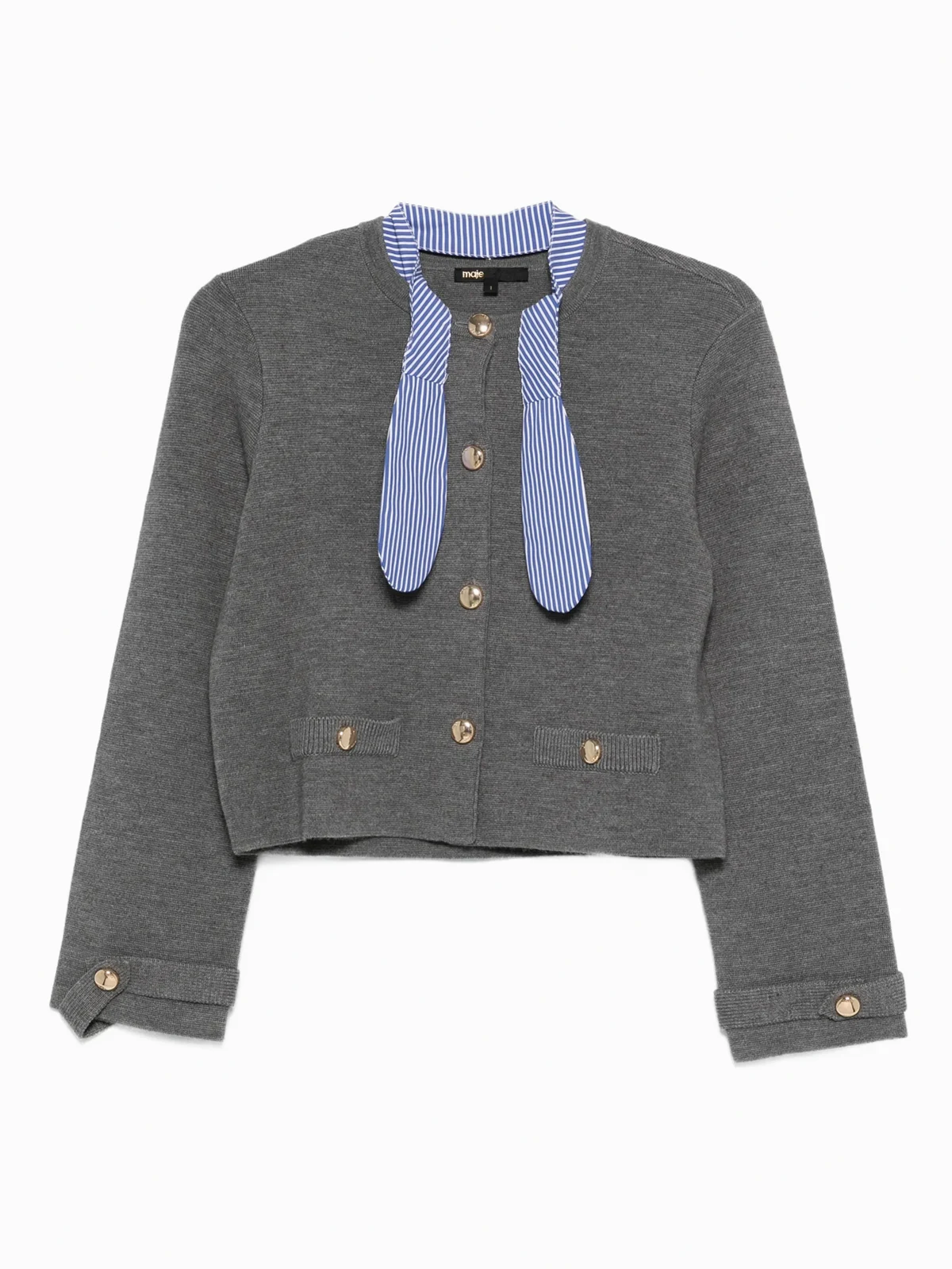 button-fastening cardigan