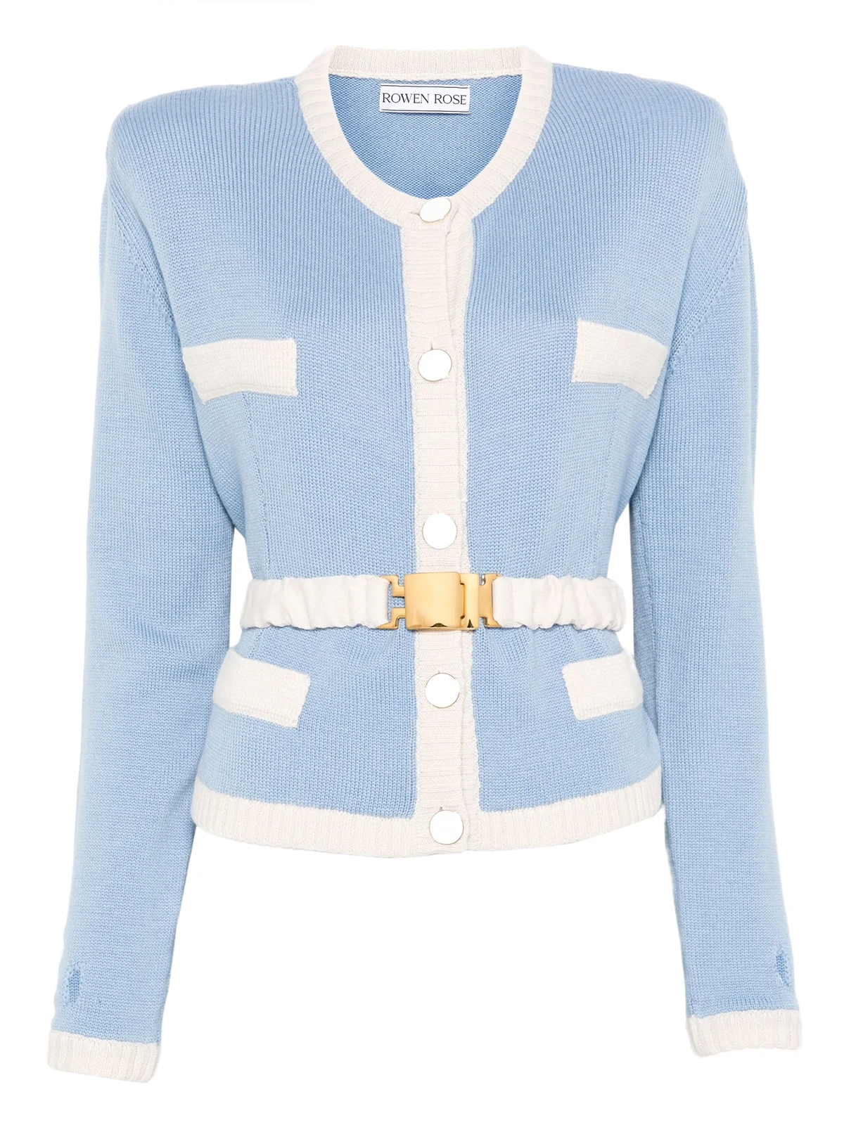 Zweifarbiger Cardigan