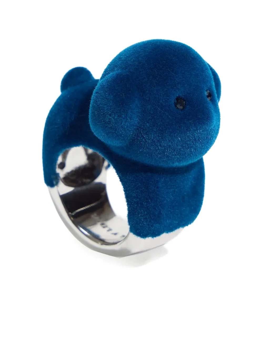 Beflockter Ring