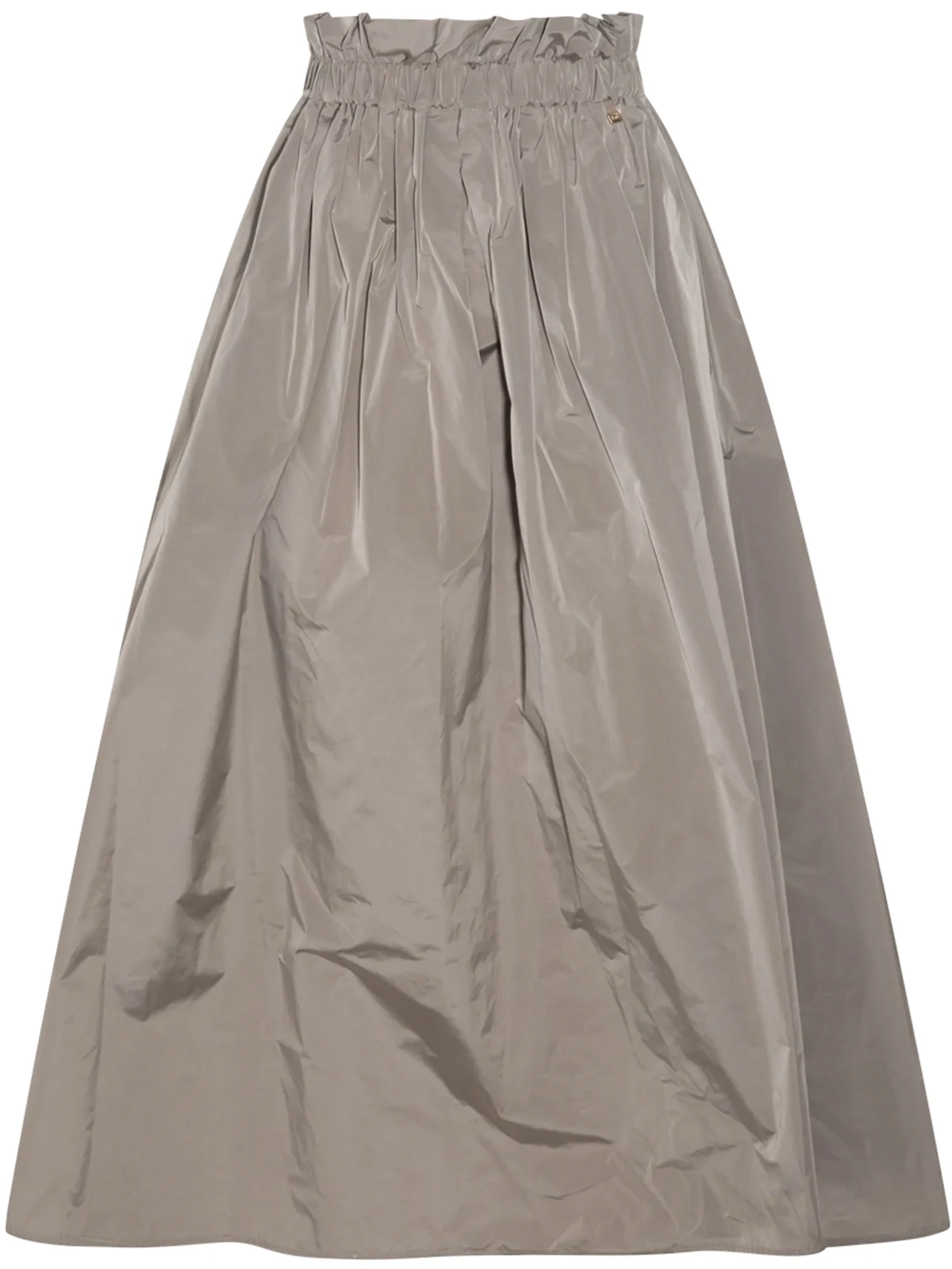 A-line midi skirt