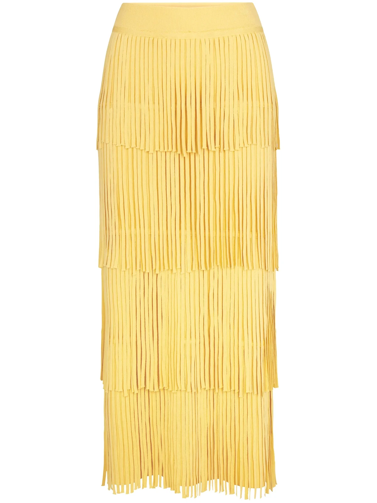 Za Maxirock mit Fransen