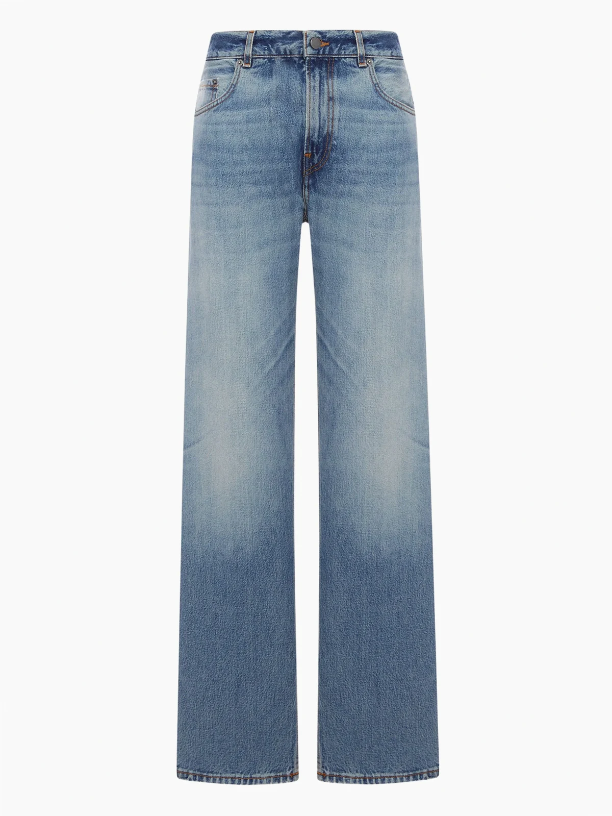 Jeans mit Logo-Patch