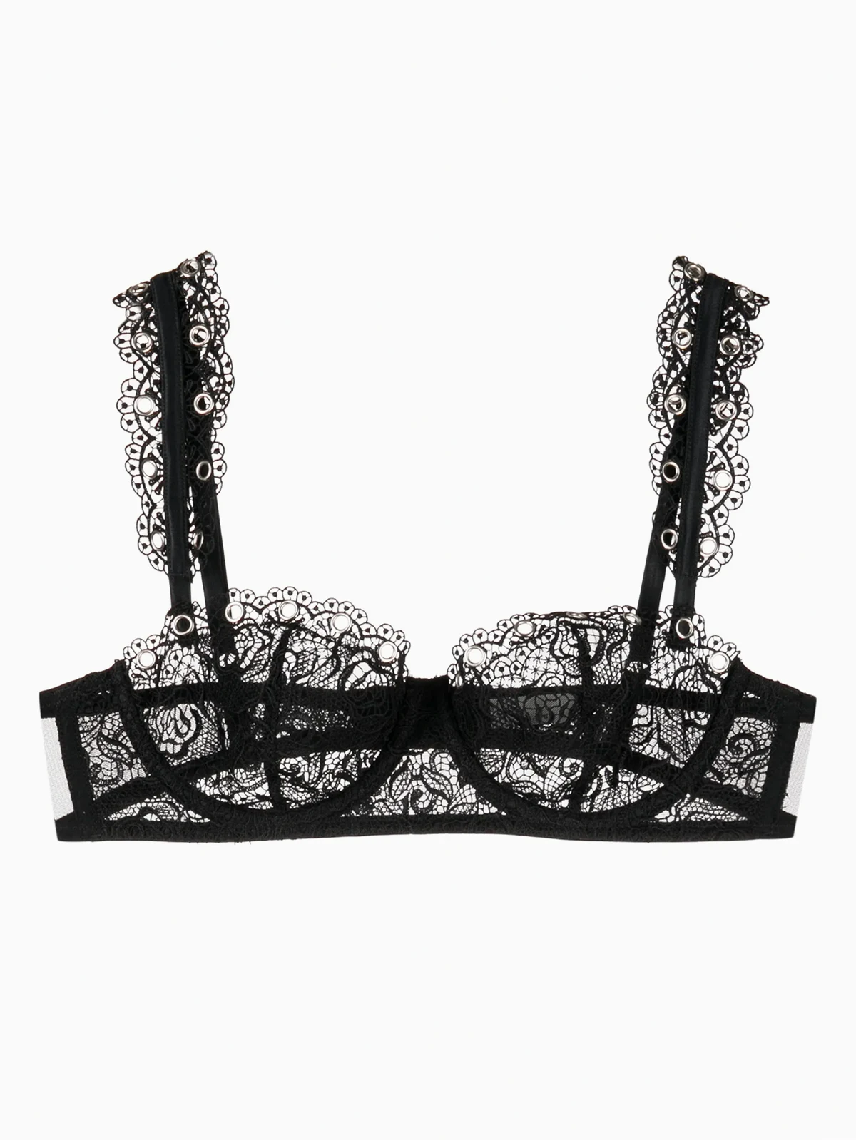 Balconette-BH mit Ösendetail