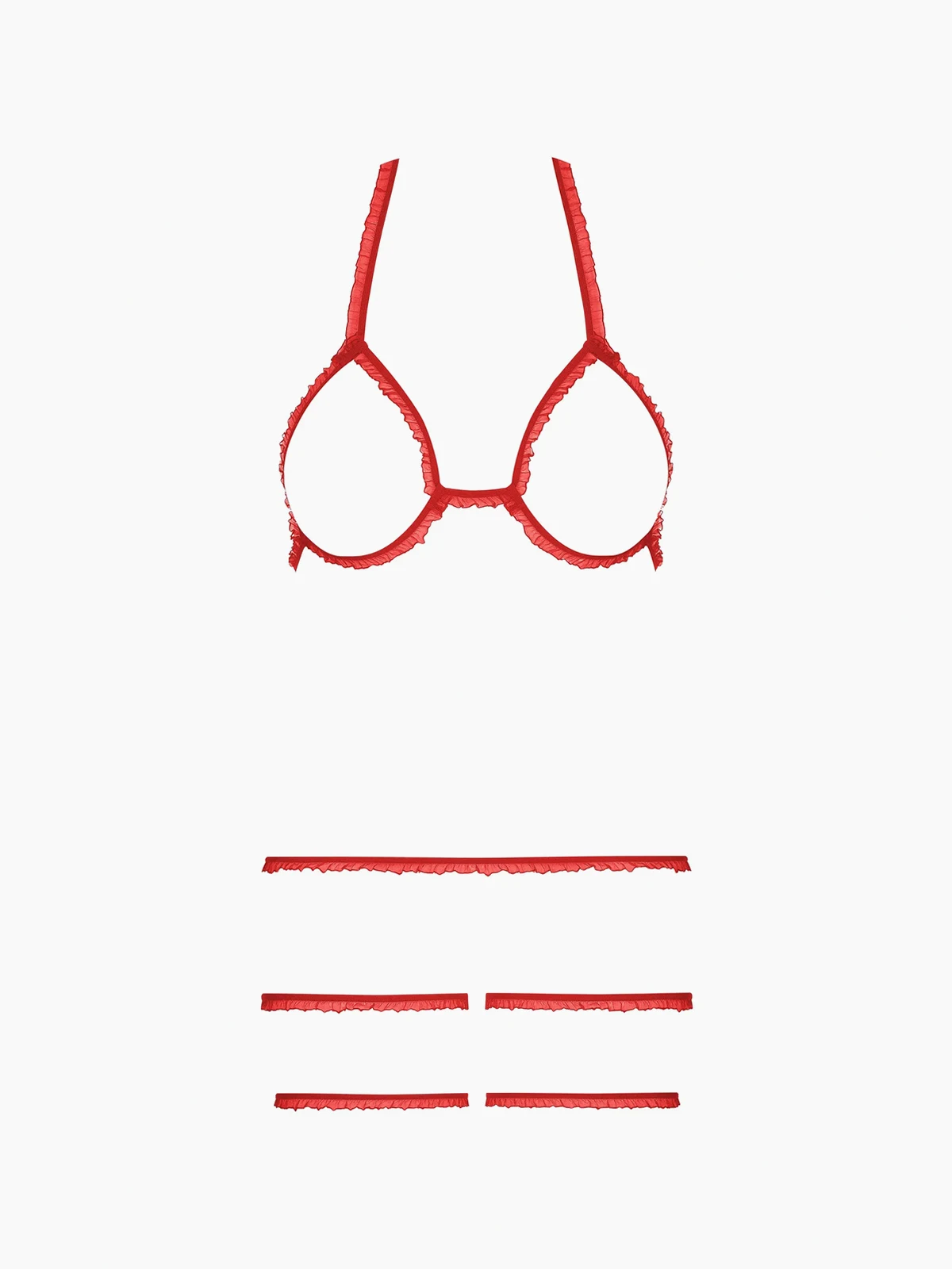 Trompe L'œil Dessous-Set