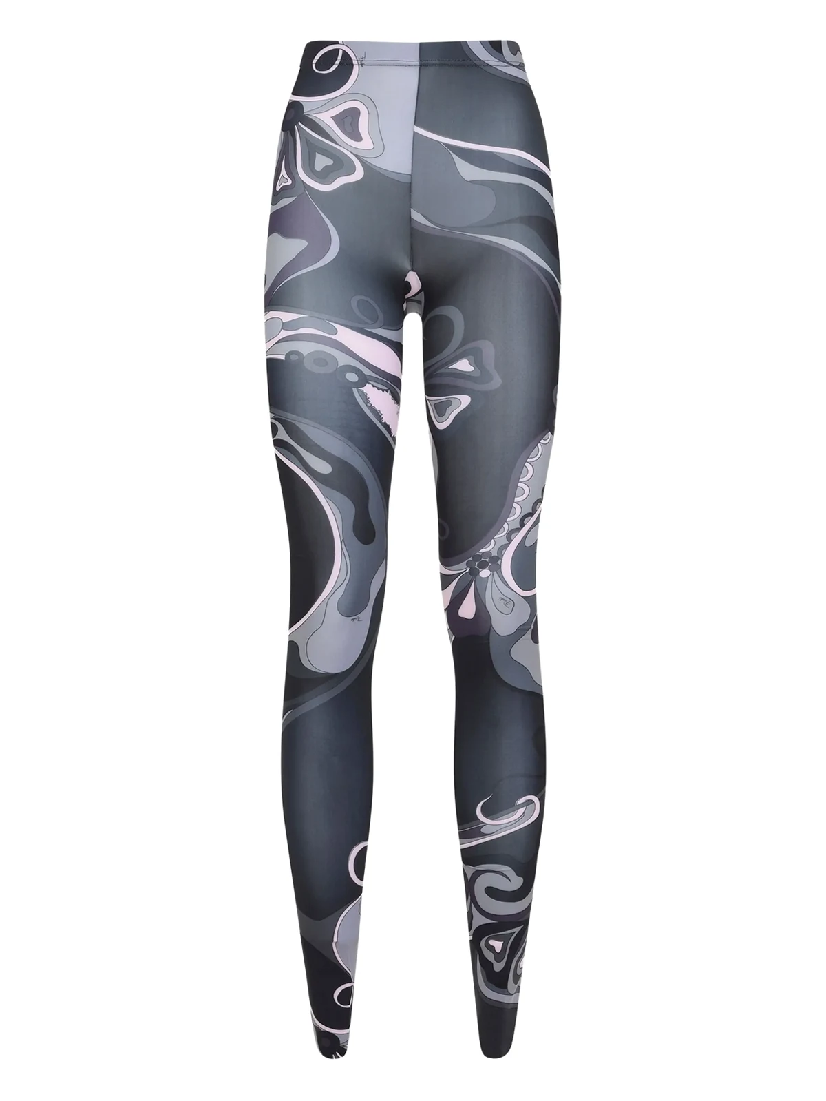 Orchidee-print tights