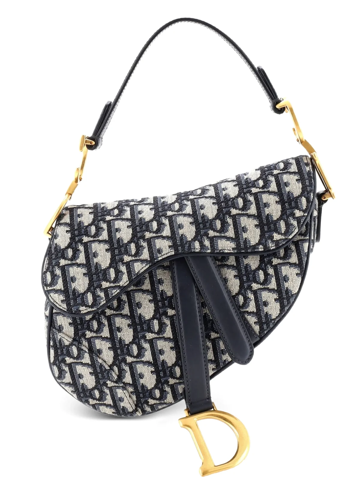 Mini Oblique Schultertasche aus Canvas