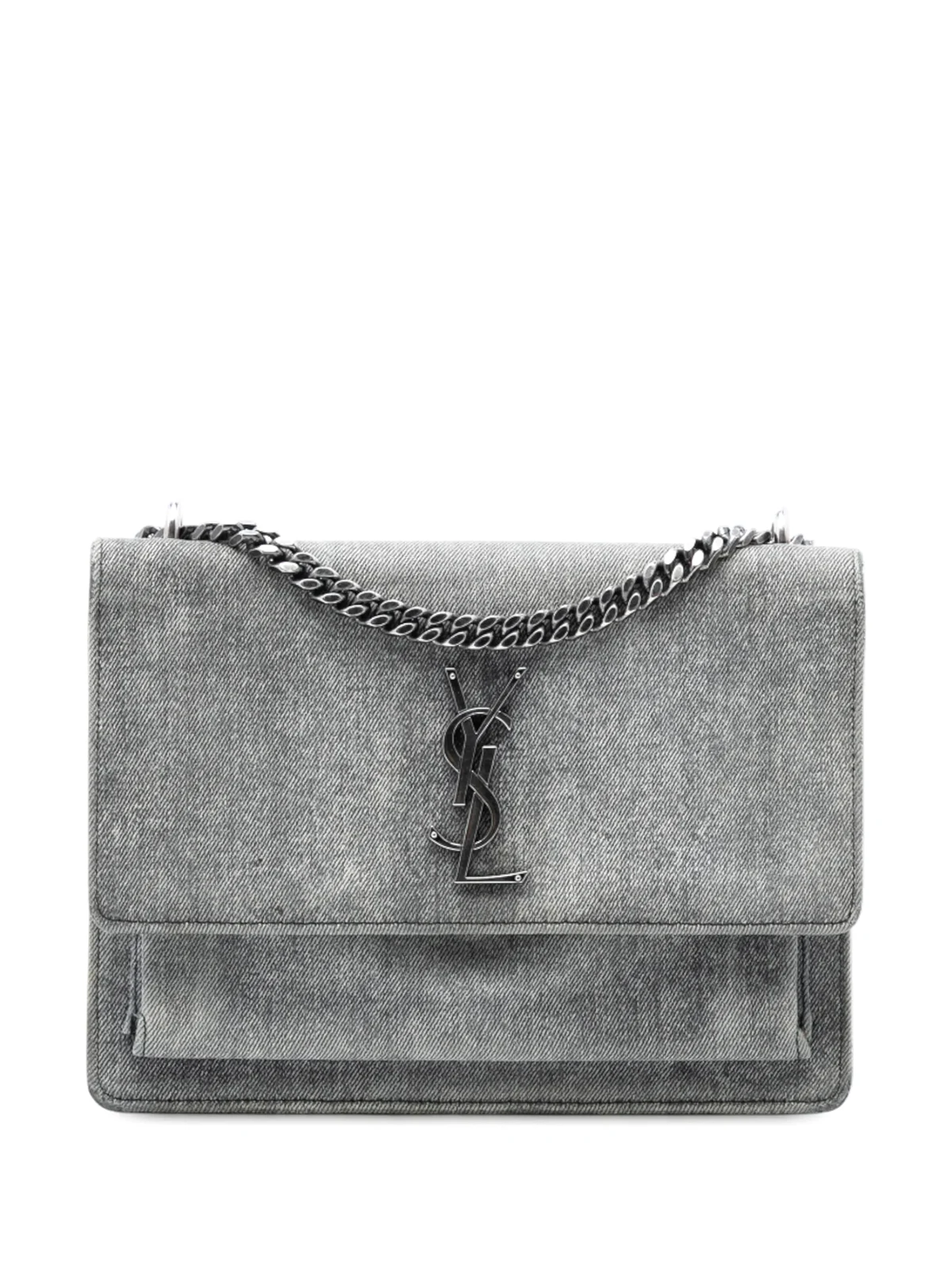 2017 Medium Denim Monogram Sunset crossbody bag