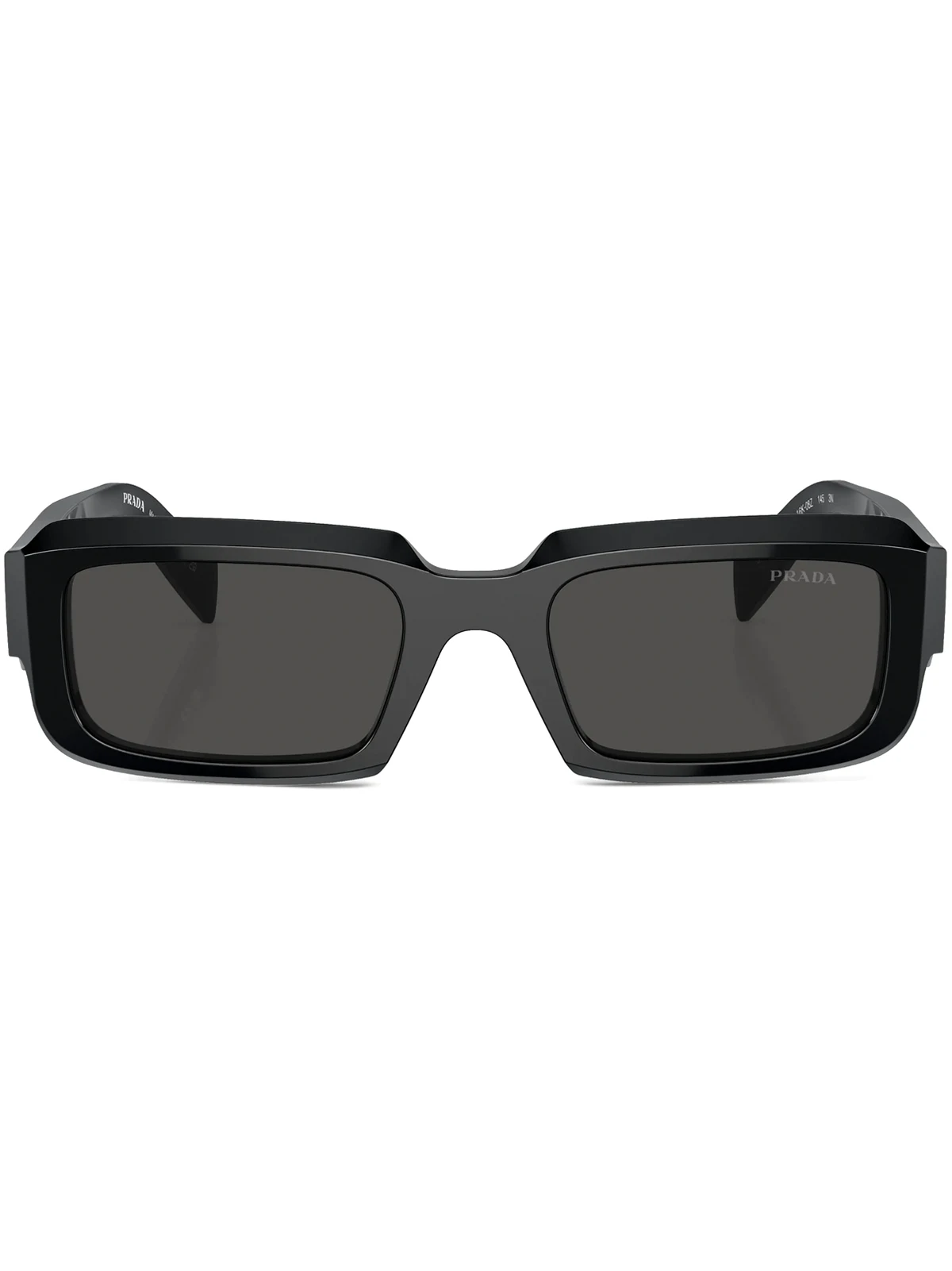 Sonnenbrille mit eckigem Gestell