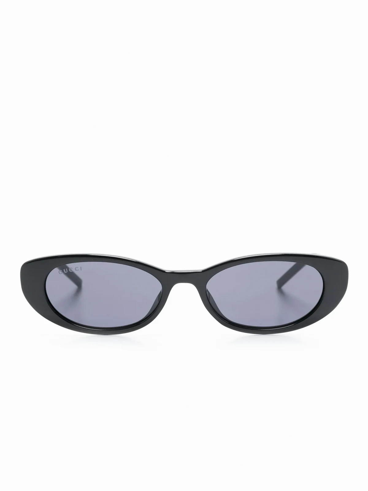 oval-frame sunglasses