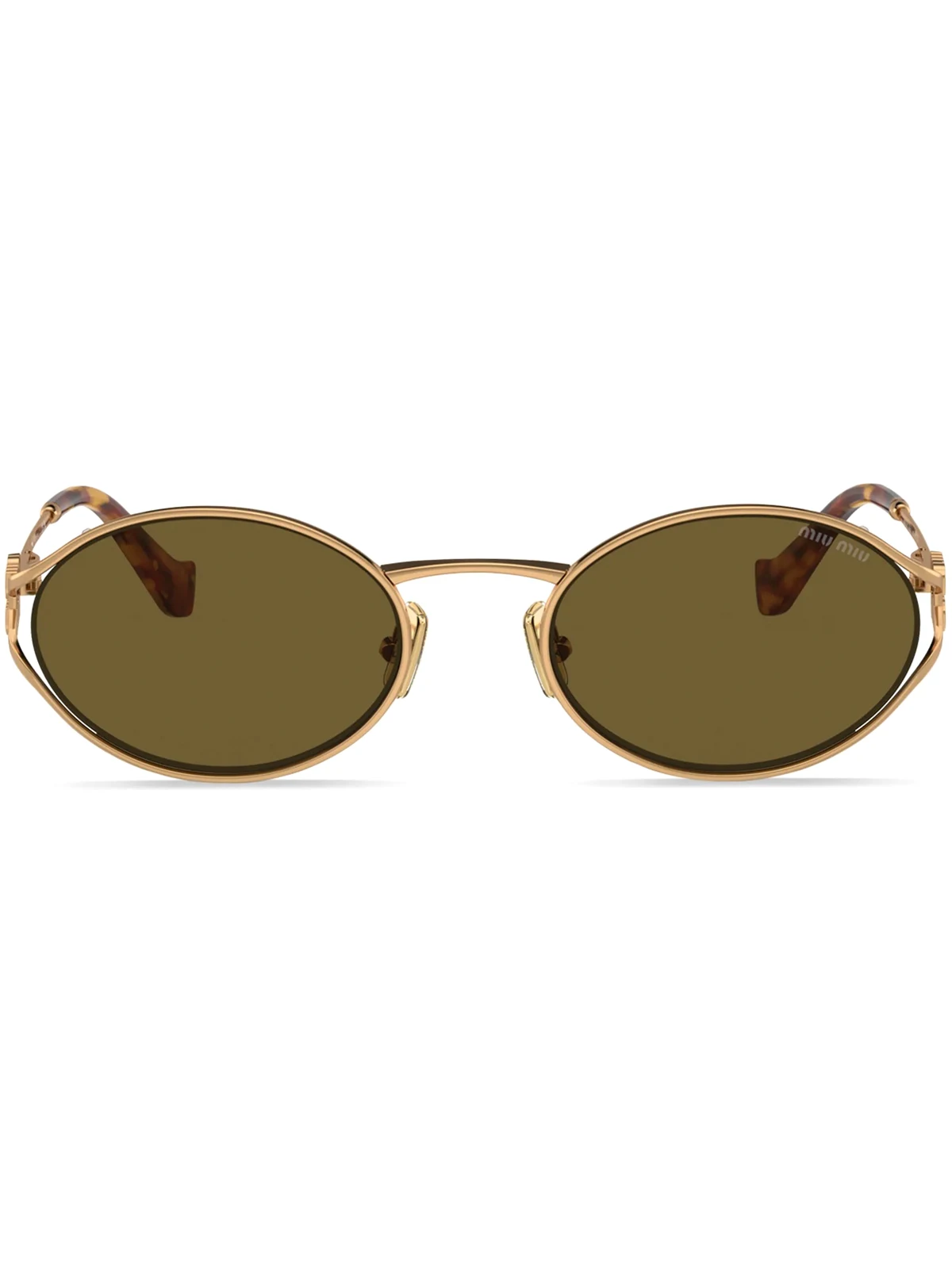 logo-plaque sunglasses