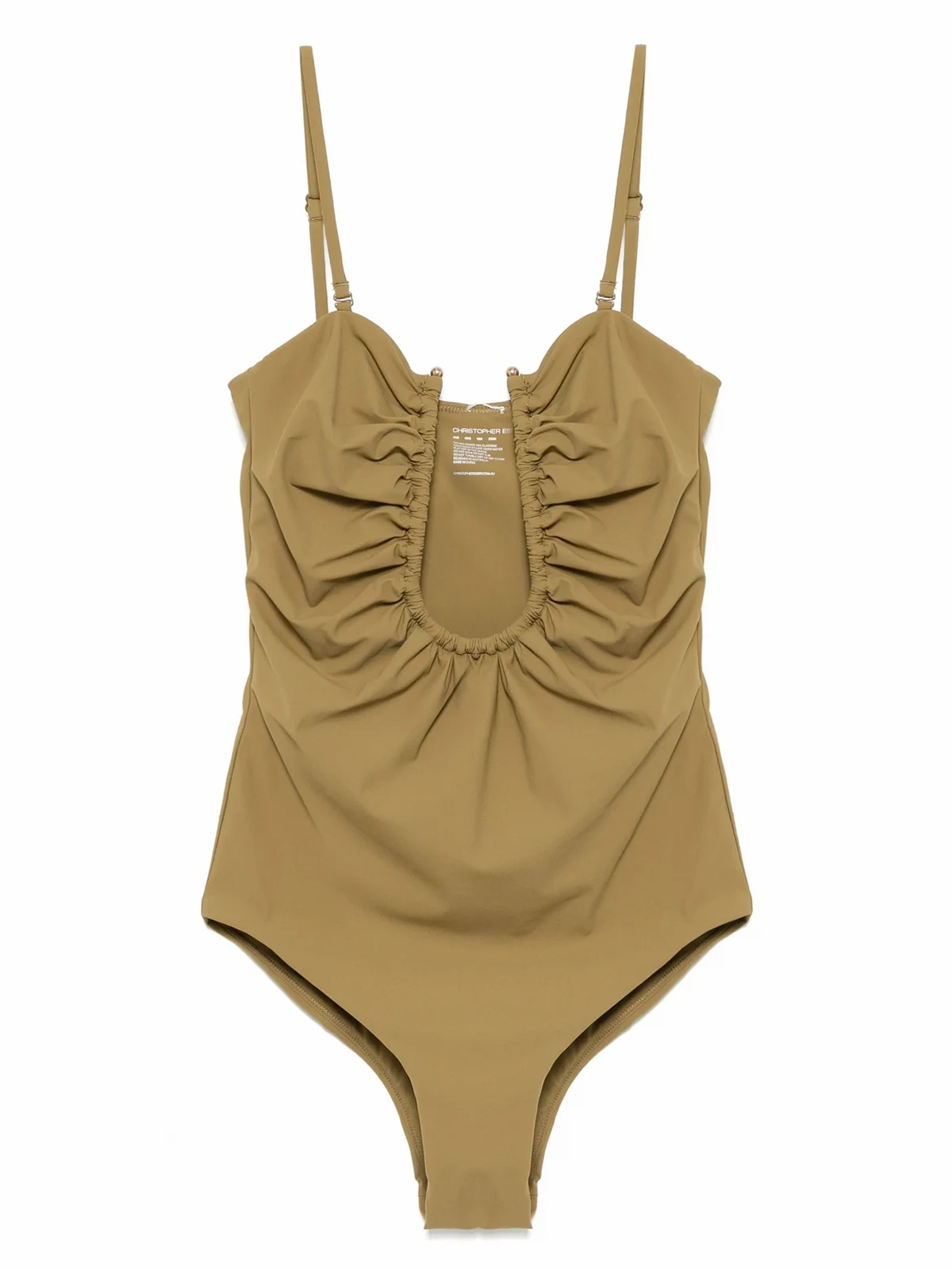Arced Ruched swimsuit