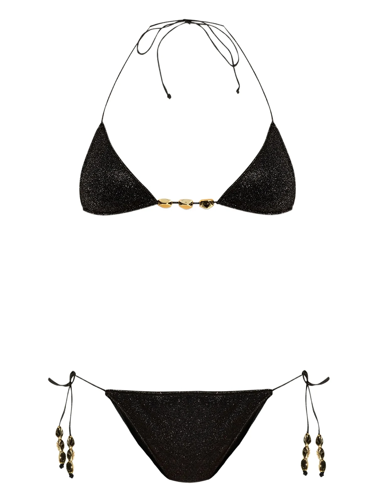 glitter-detailing bikini