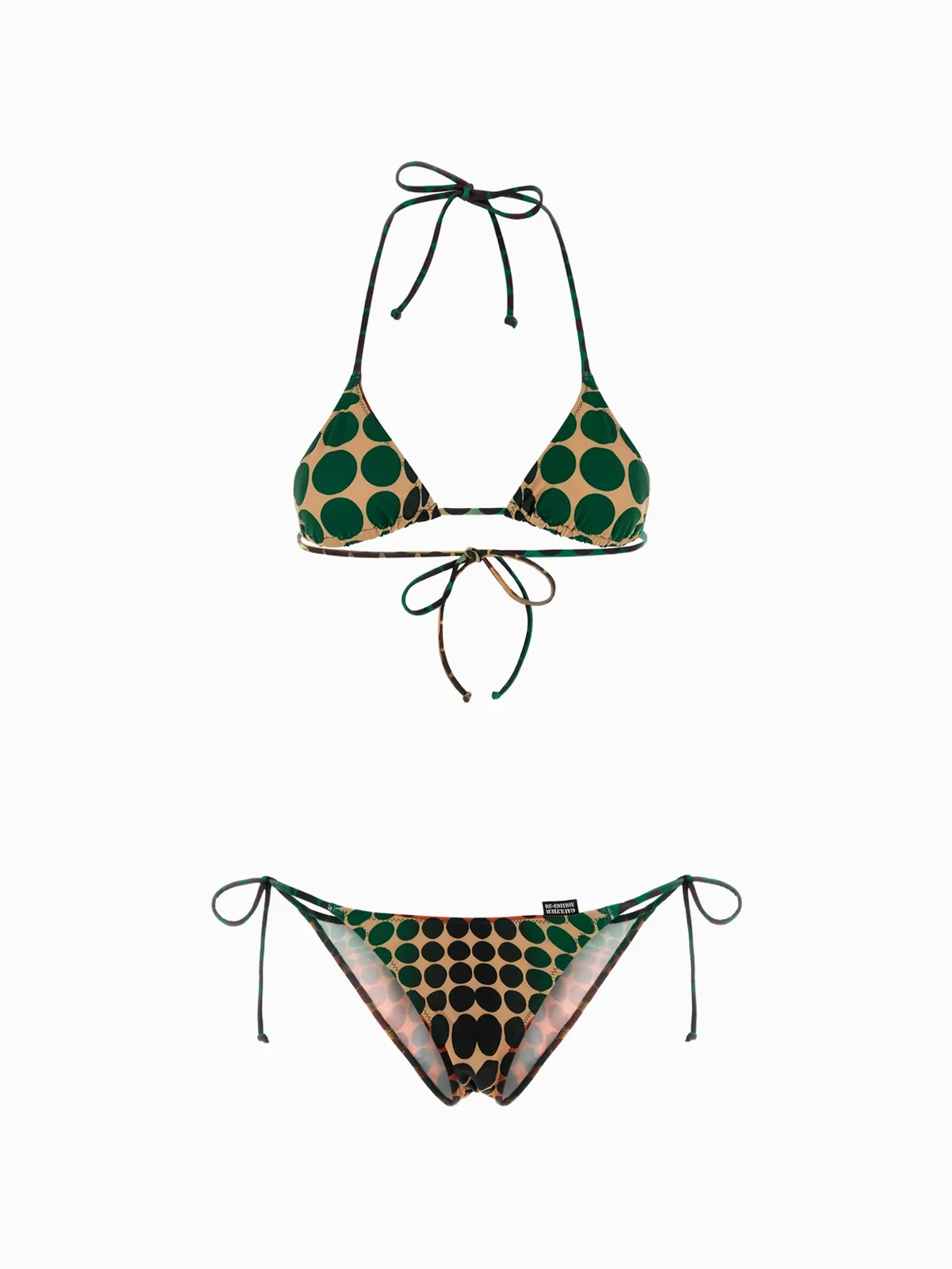 Reissue Bikini mit Polka Dots