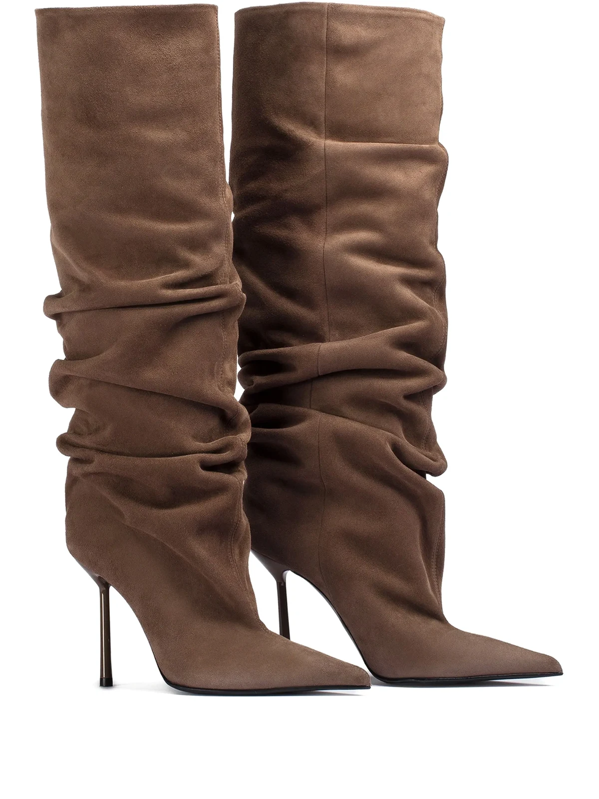 Bella Wildlederstiefel 100mm