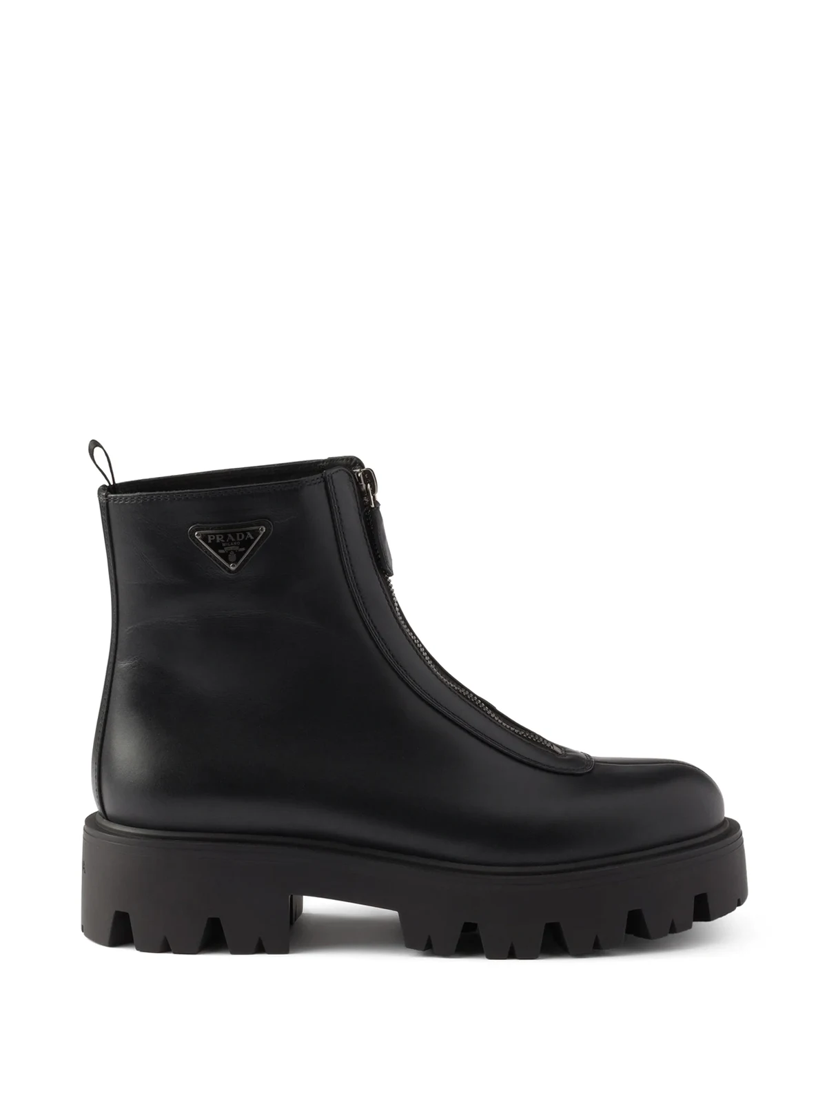 zipped ankle boots