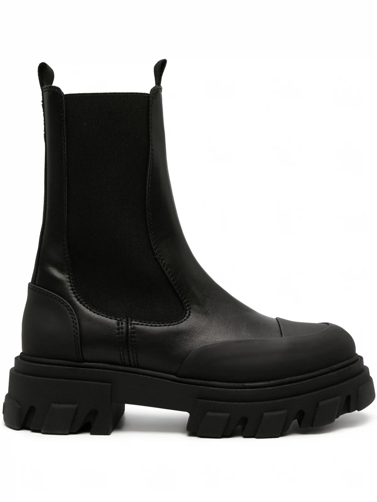 Cleated Chelsea-Boots aus Faux-Leder